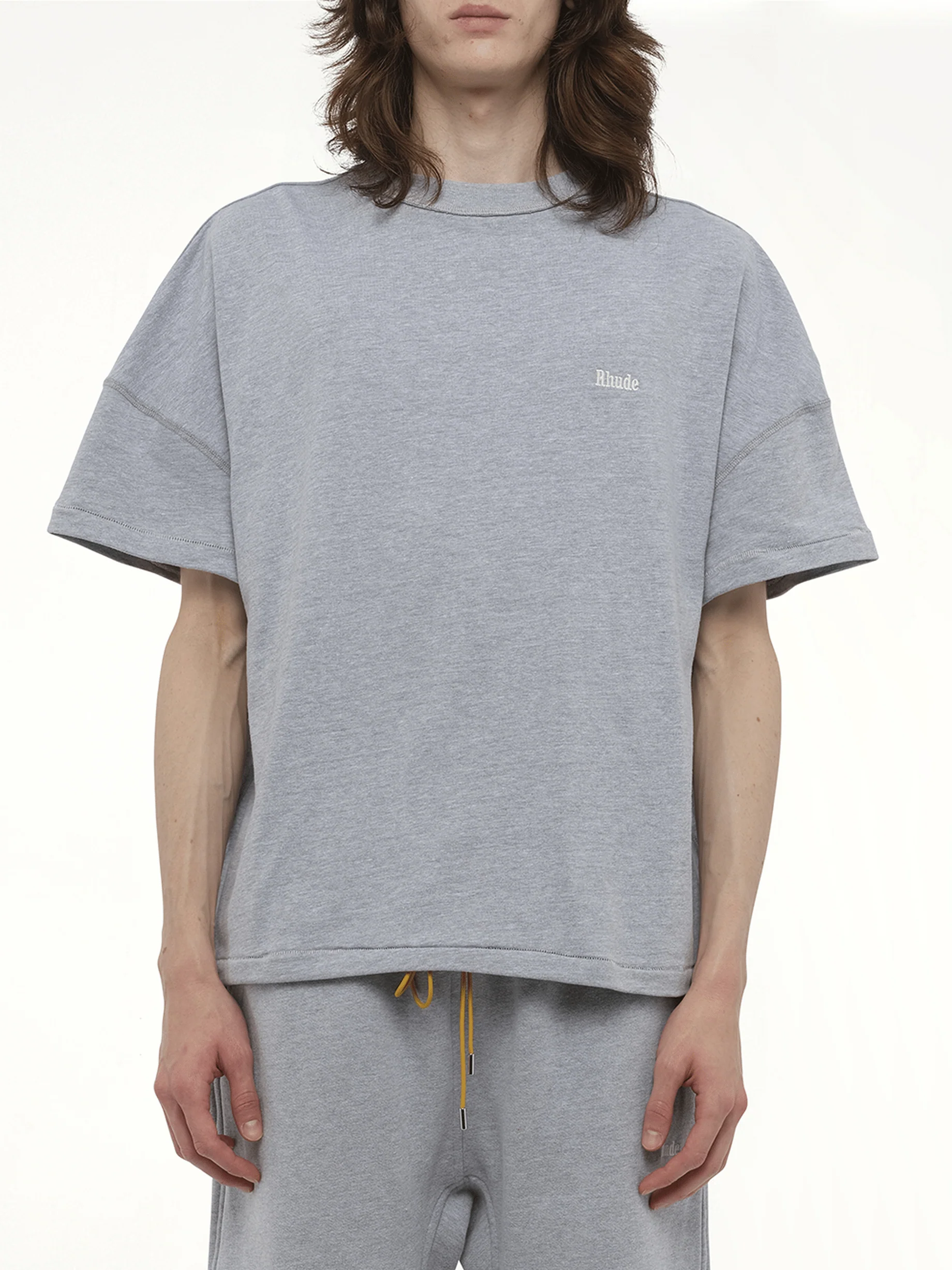 Classique Reverse T-Shirt in Heather Gray