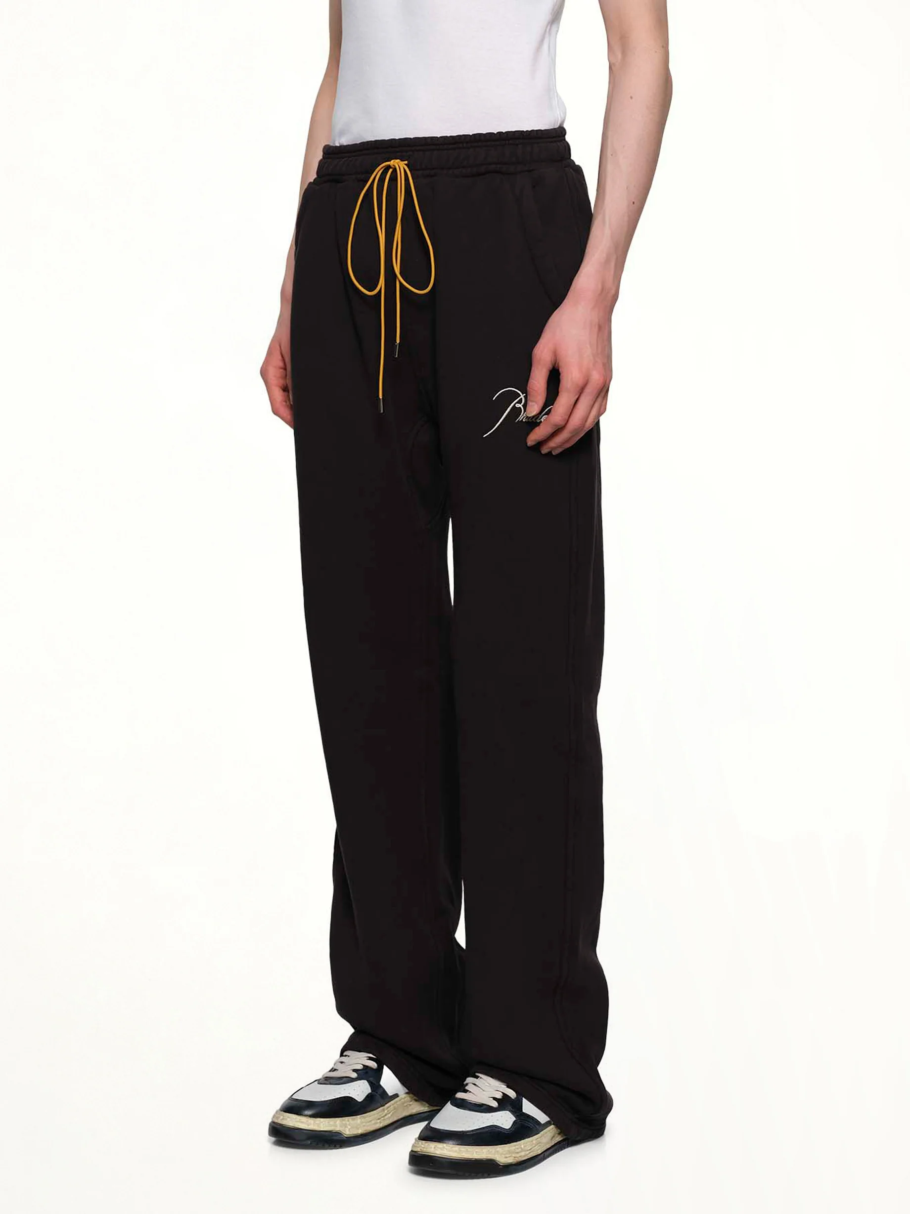 Classique Sweatpant in Black/White - Image 3