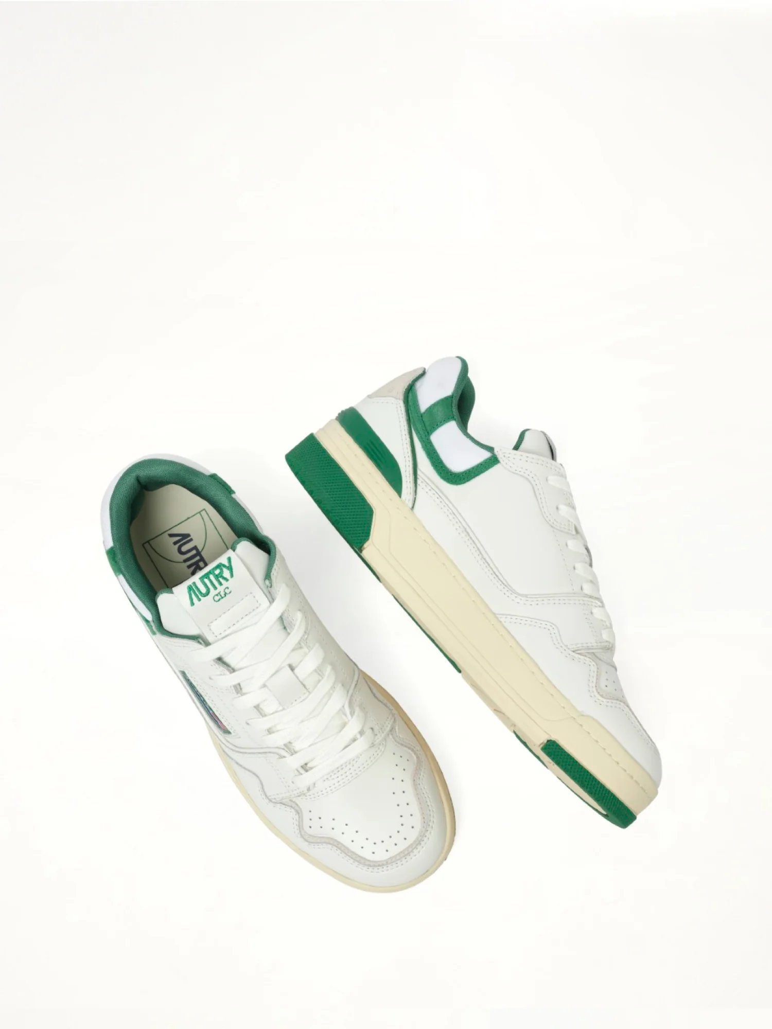 CLC Low Sneakers in White/Amazon - Image 4