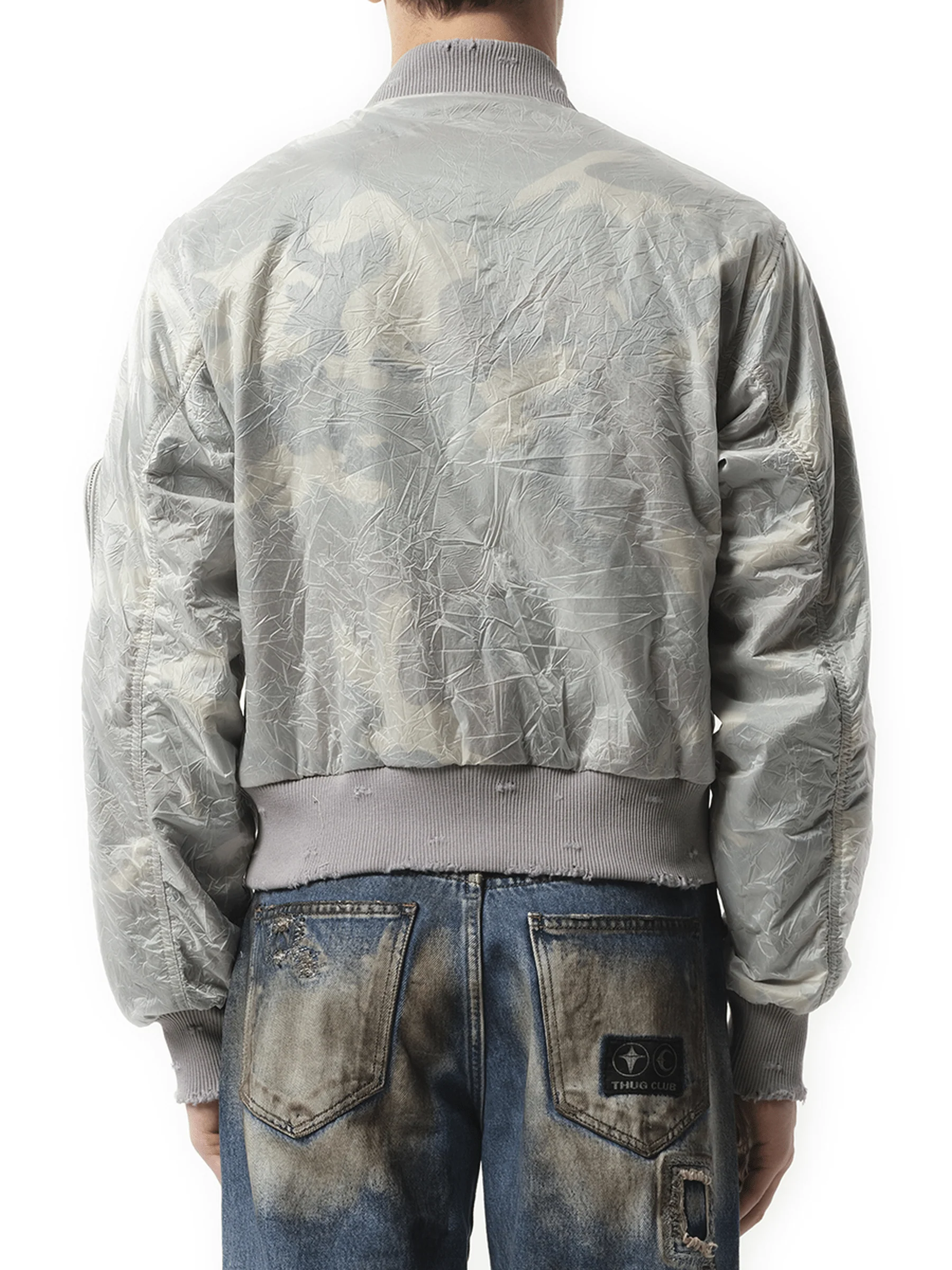 Clouded Tango Charlie Bomber in Multicolour - Image 6
