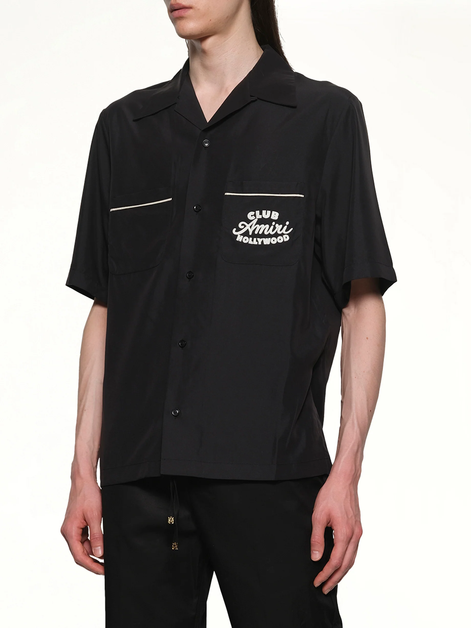 Club Amiri Camp Shirt in Black - Image 6