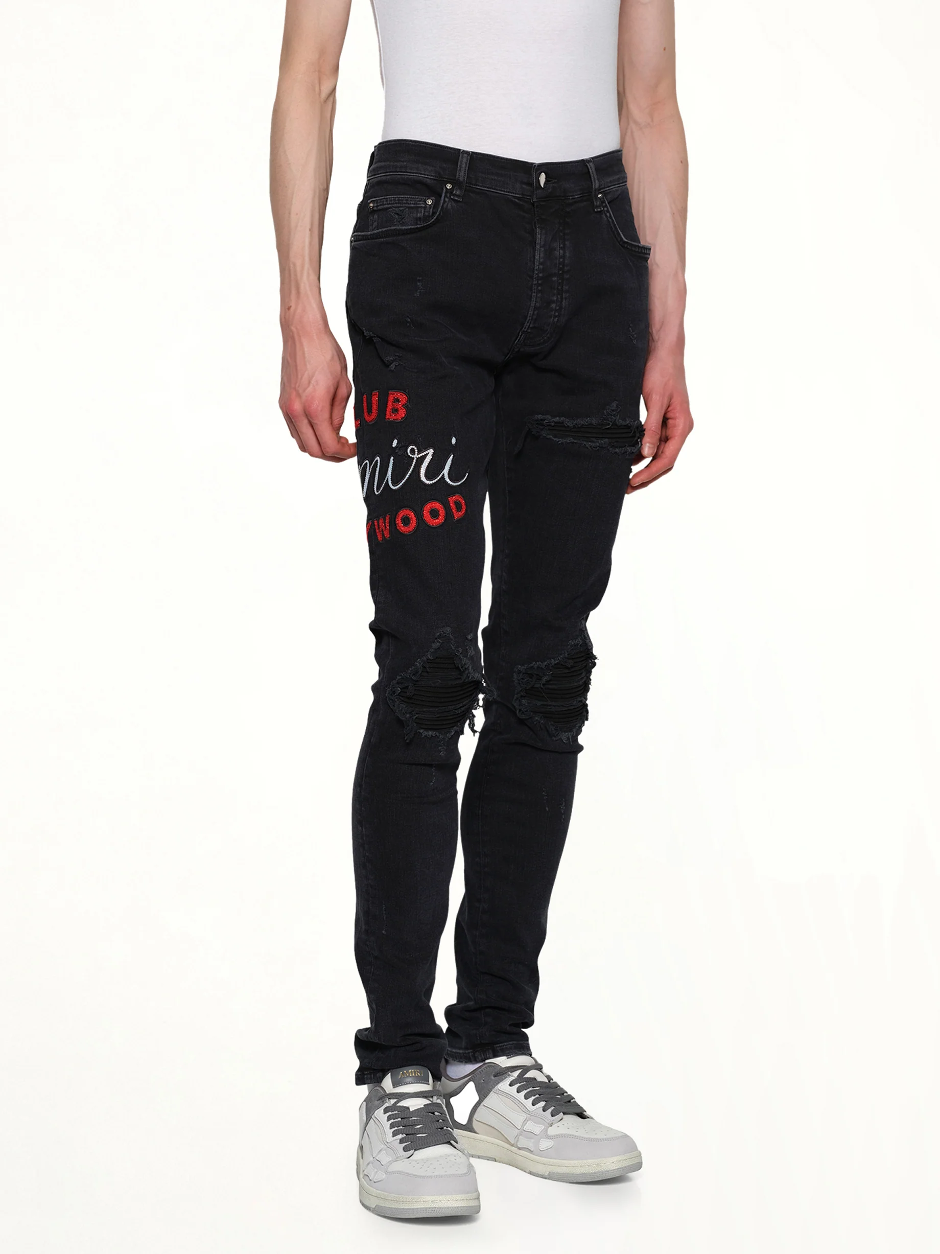 Club Amiri MX1 Jean in Dust Black - Image 6