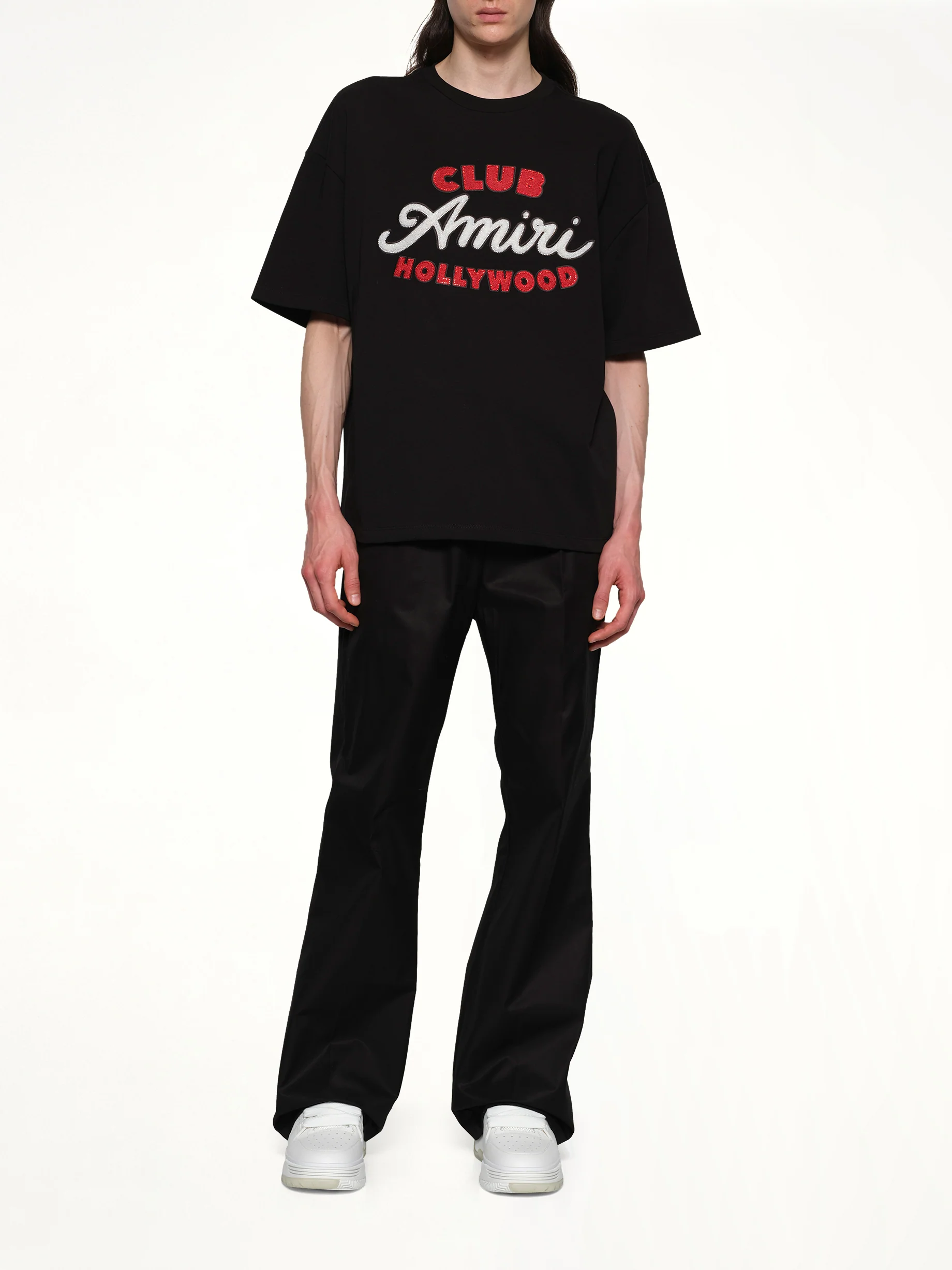 Club Amiri Overzied Tee in Black - Image 4