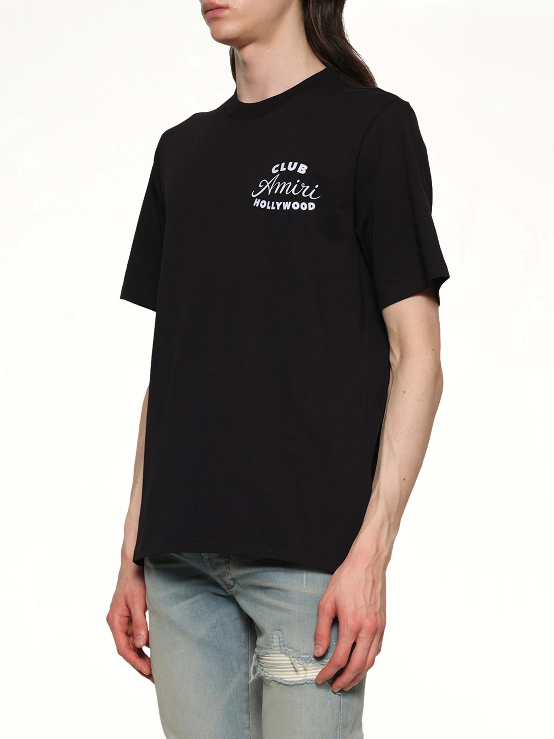 Club Amiri Tee in Black - Image 3