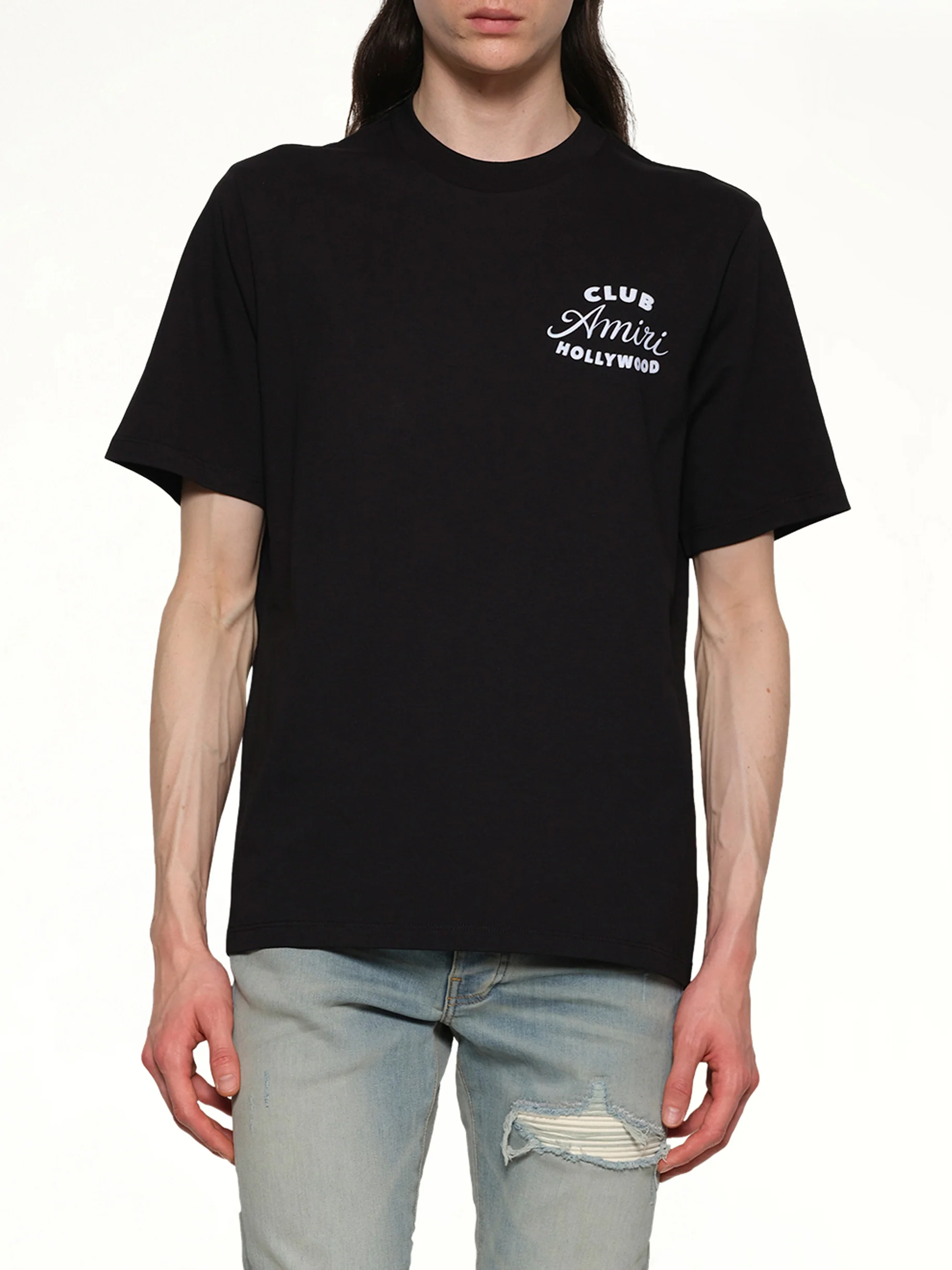 Club Amiri Tee in Black - Image 6
