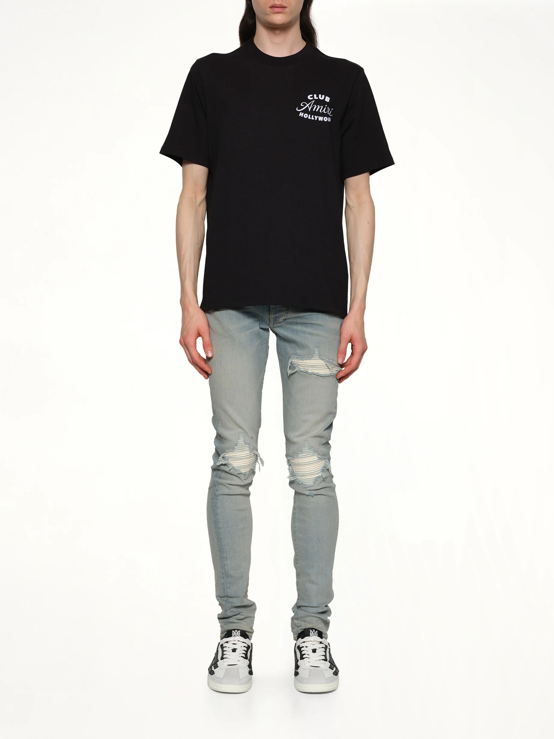 Club Amiri Tee in Black - Image 7