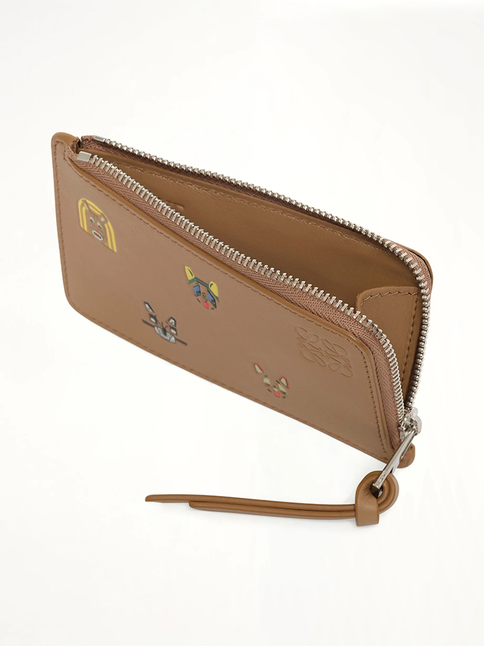 Coin Cardholder Cats in Mocha - Image 4