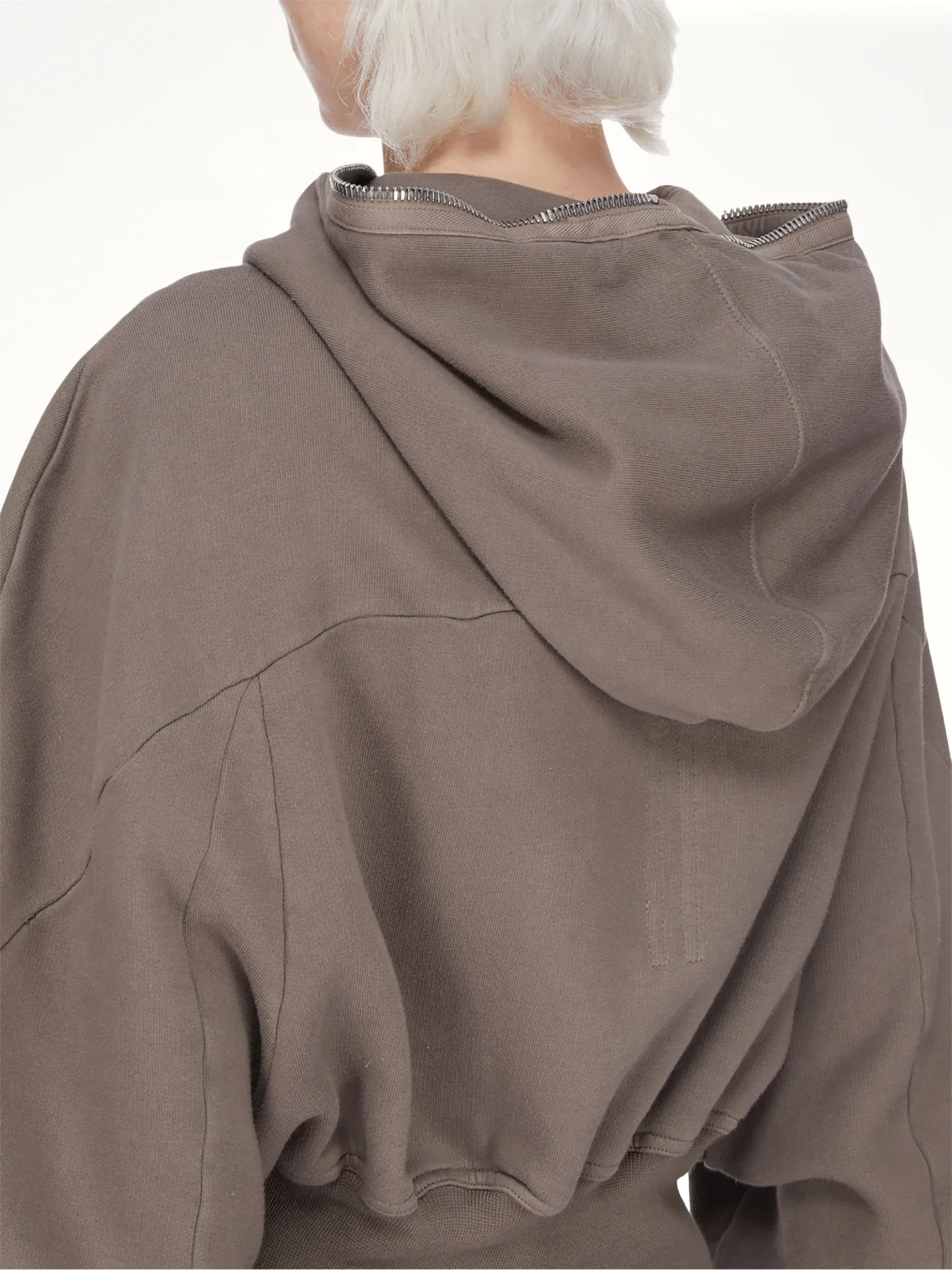 Collage Gimp Hoodie in Dust - Image 6