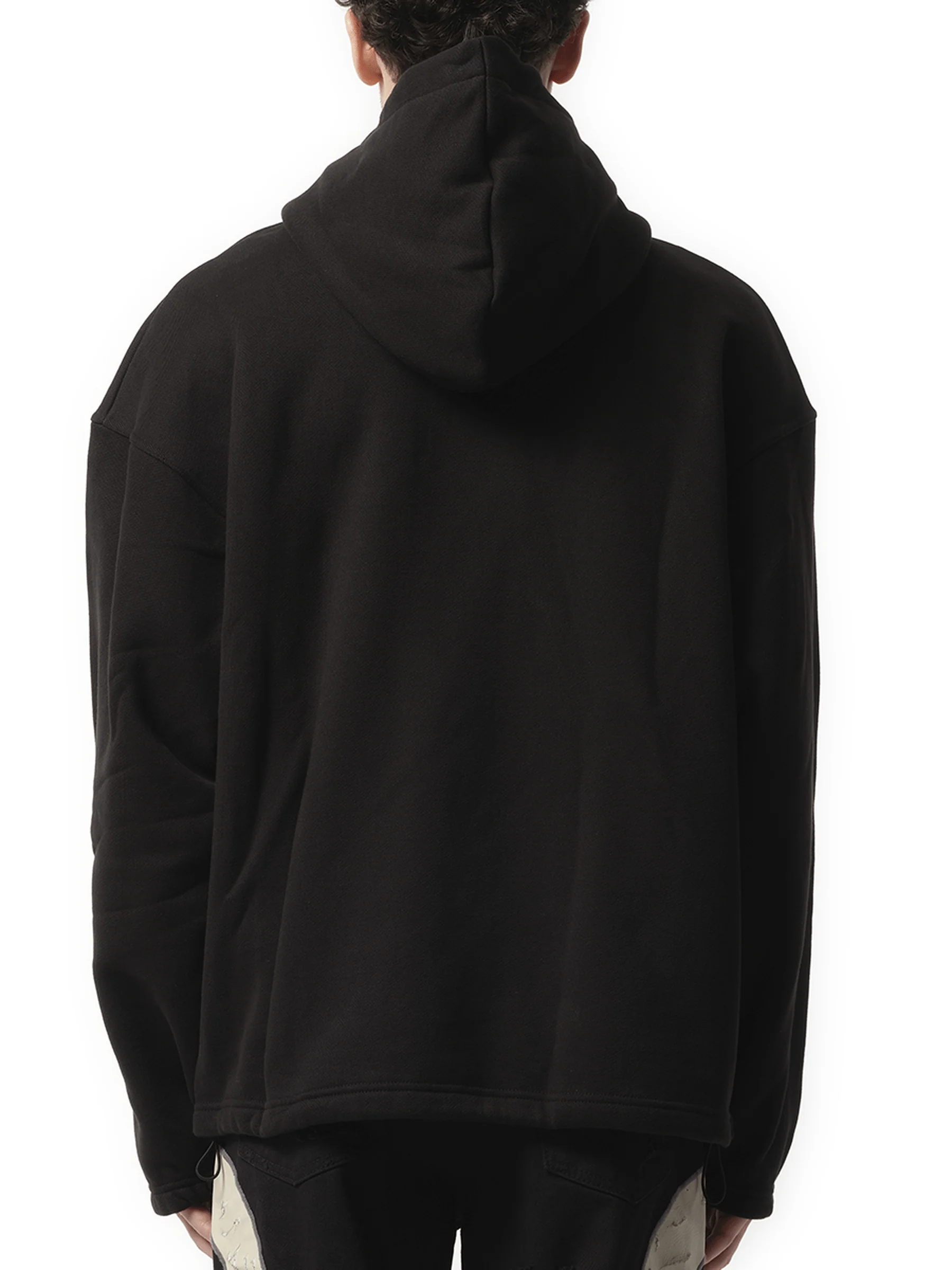 Color Emblem Hoodie in Black - Image 6
