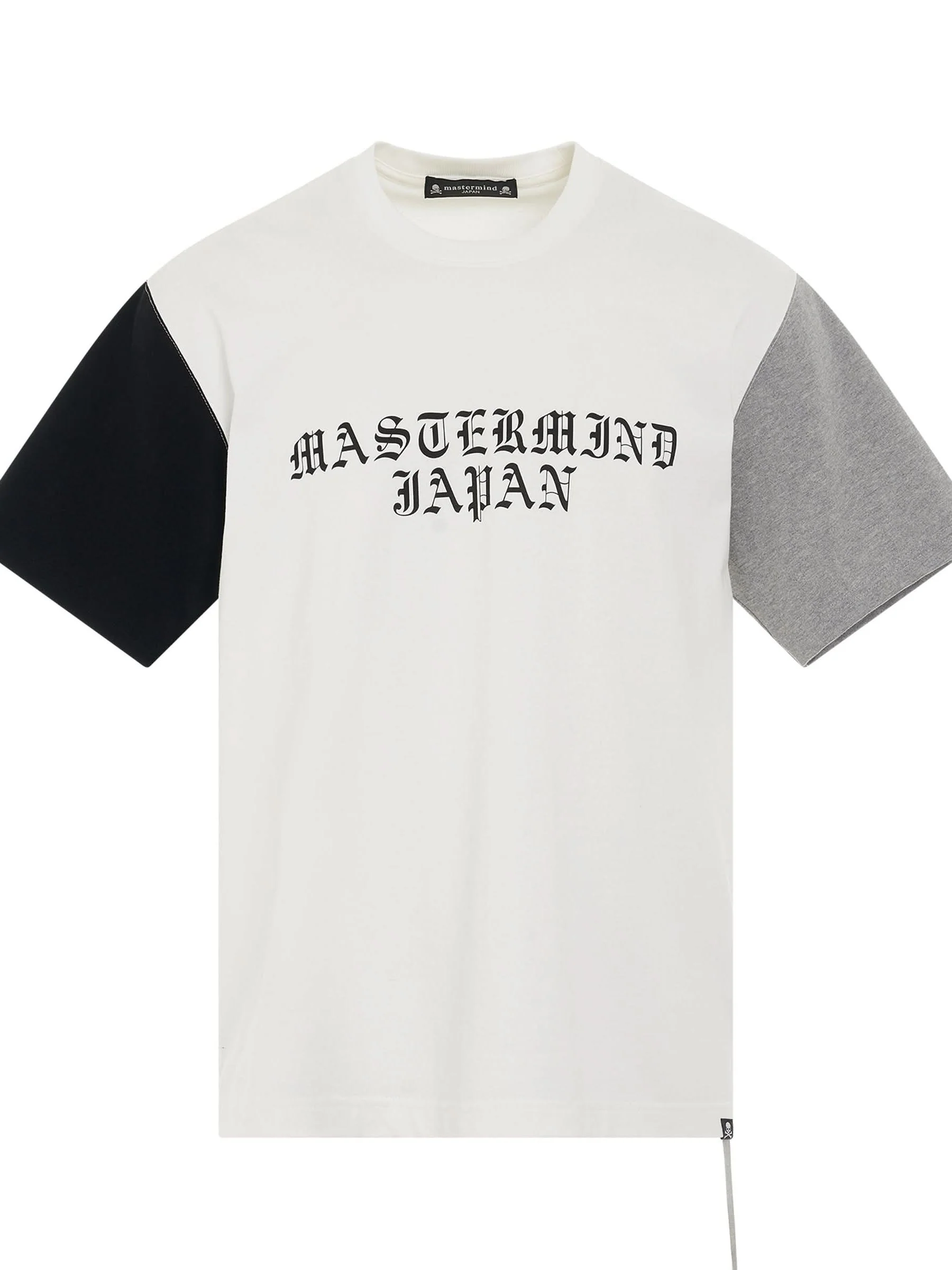 Colourblock Logo T-Shirt in White