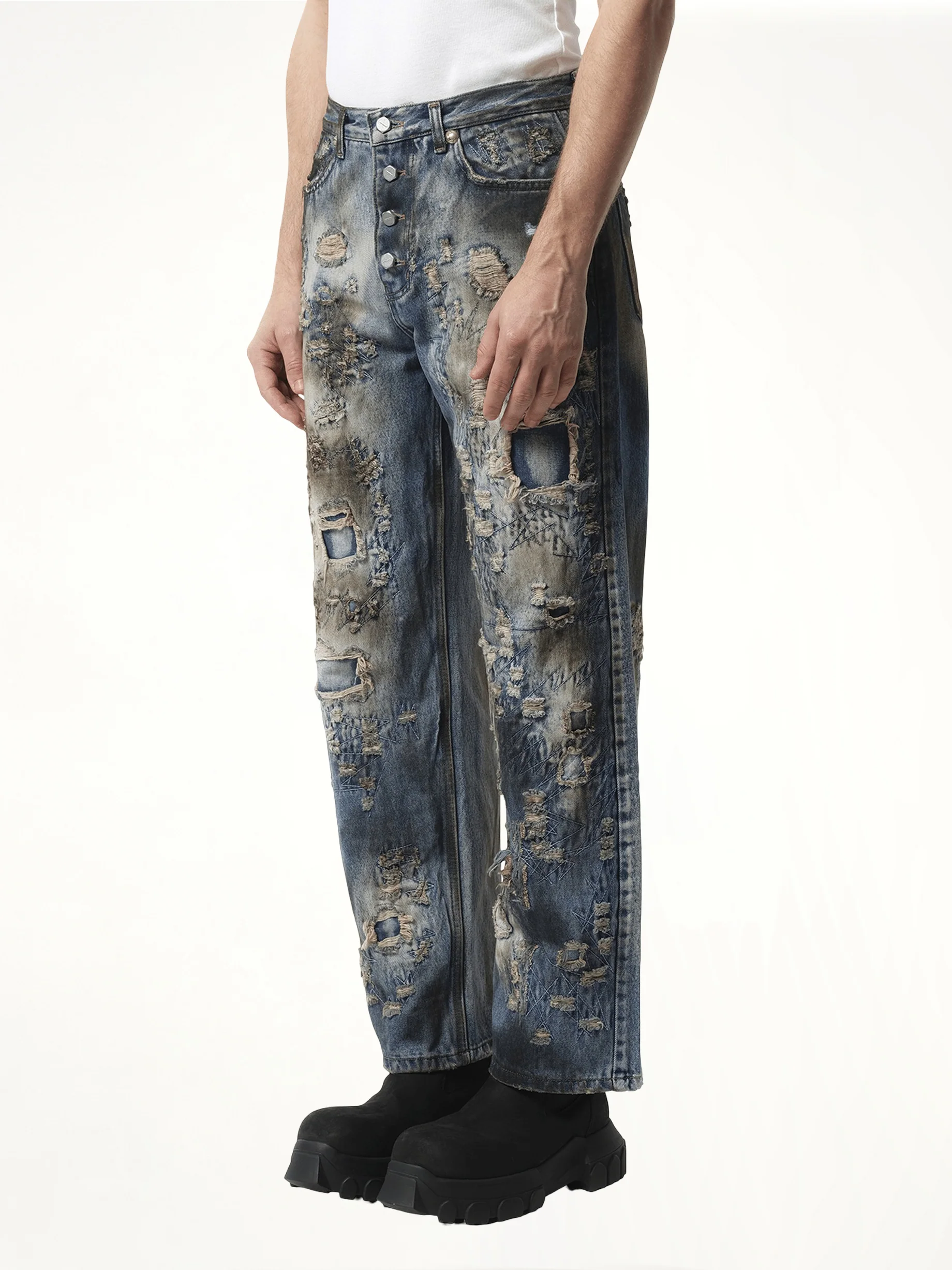 Combat Casualty Care Denim Pants in Blue - Image 5