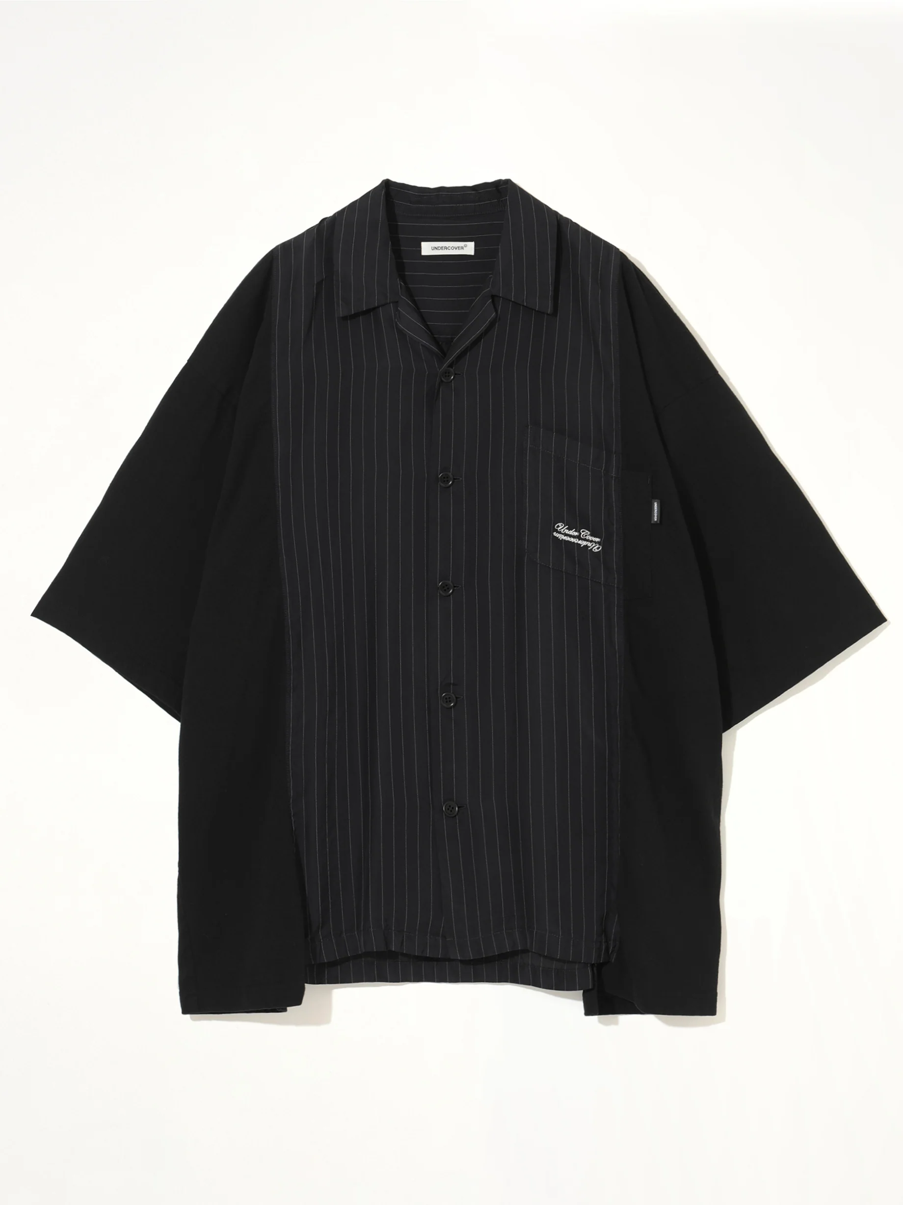 Combo SS Shirt in Navy Stripe - Image 2