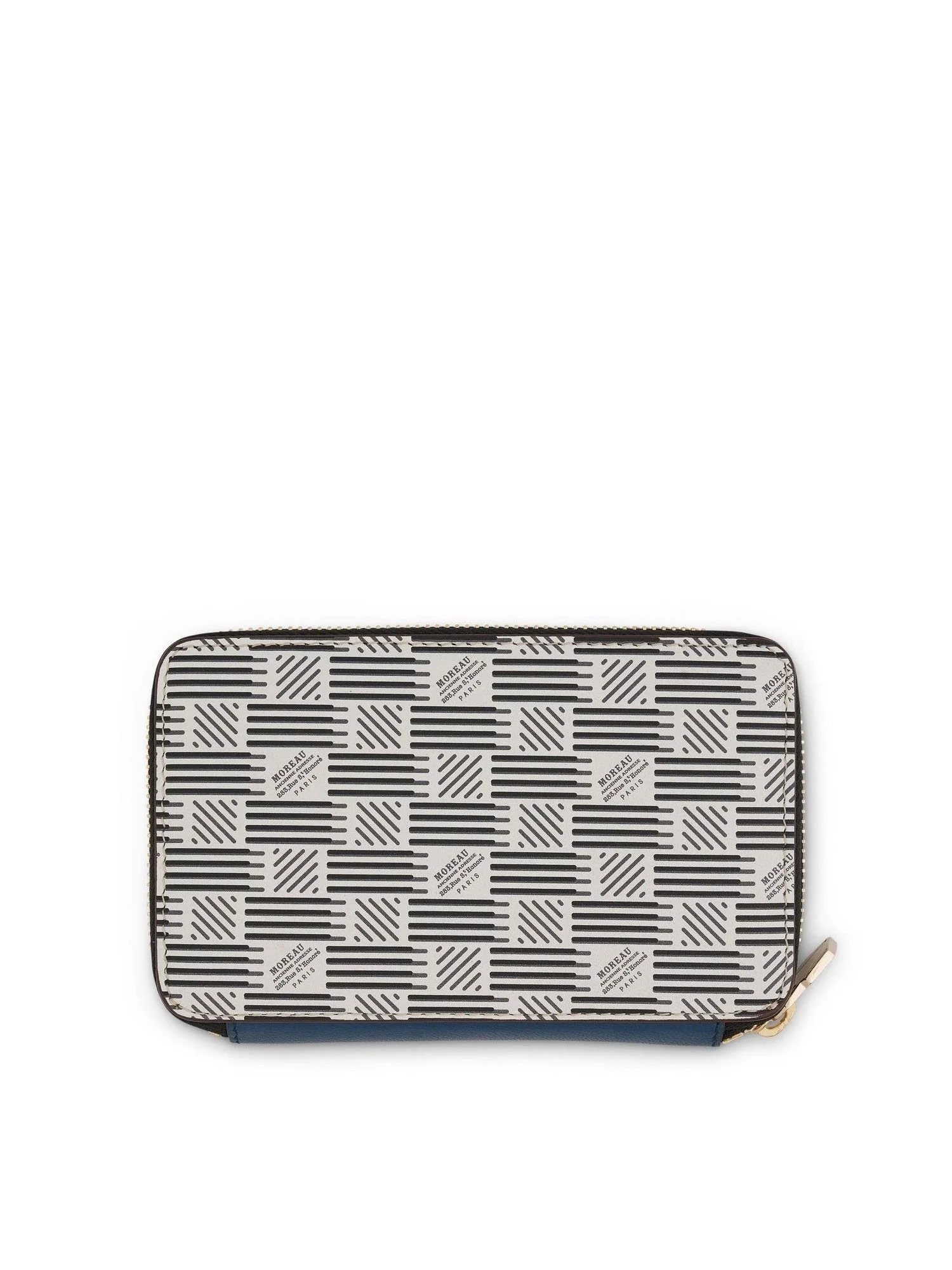 Compact Zip Wallet in White - Image 4