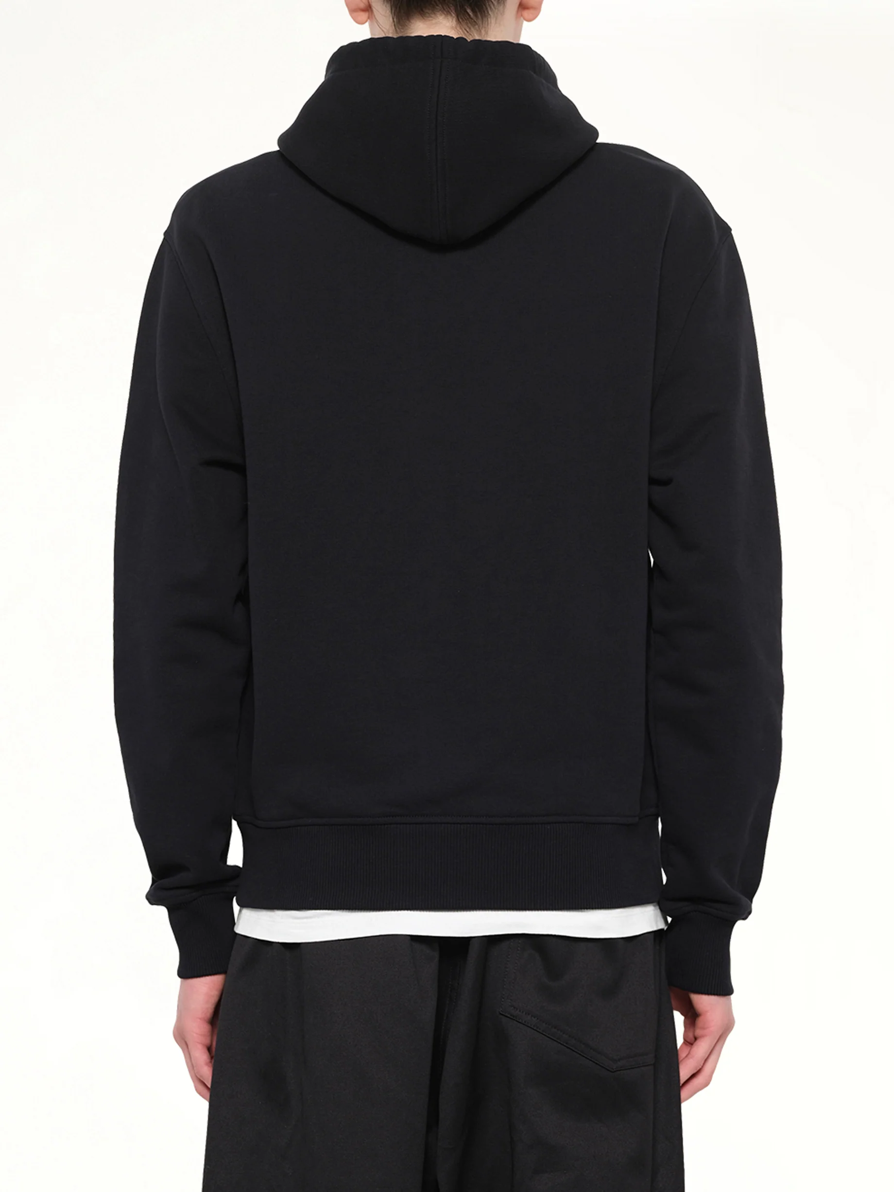 Contrasted ADC Hoodie in Black - Image 5