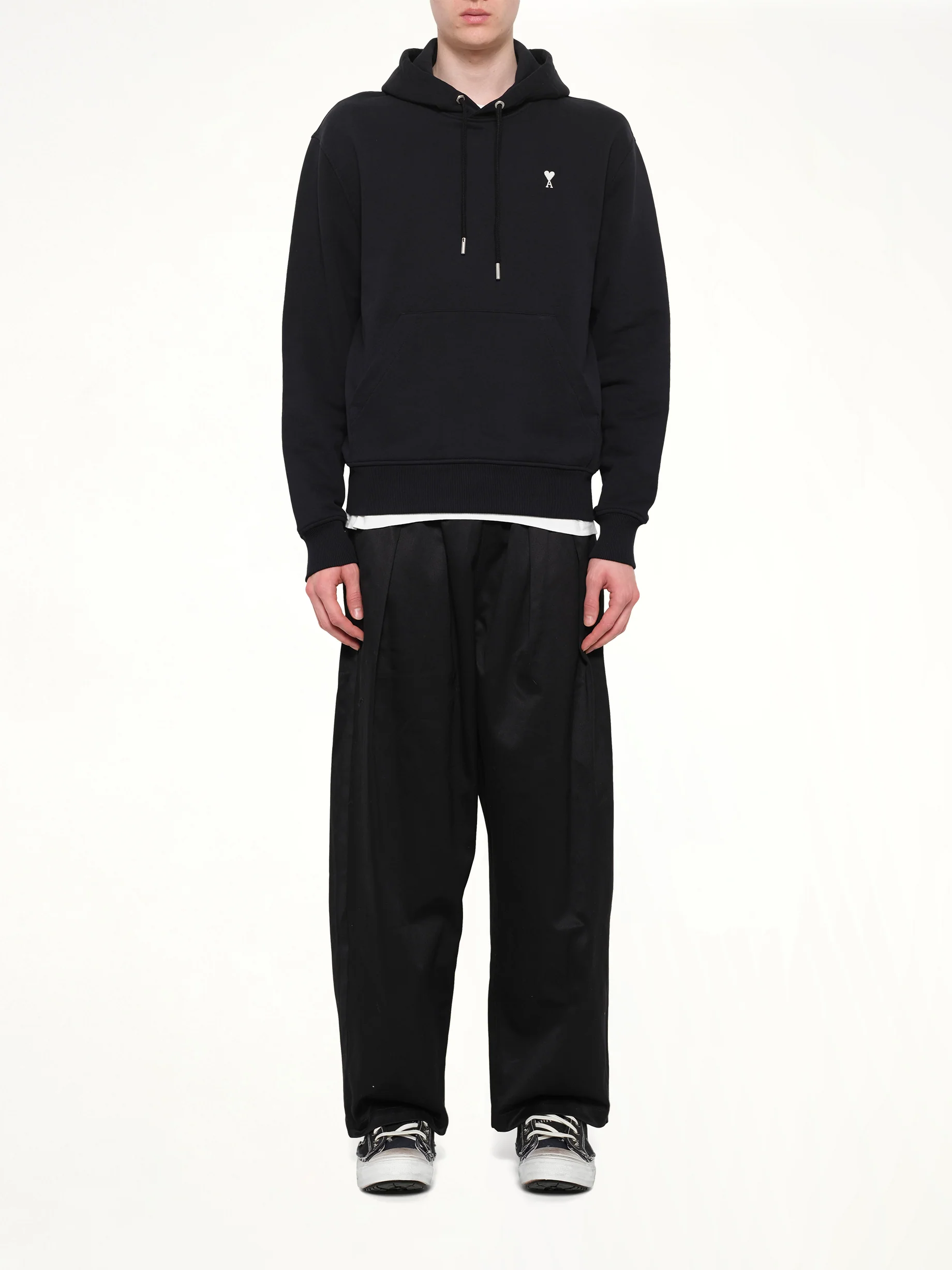Contrasted ADC Hoodie in Black - Image 7