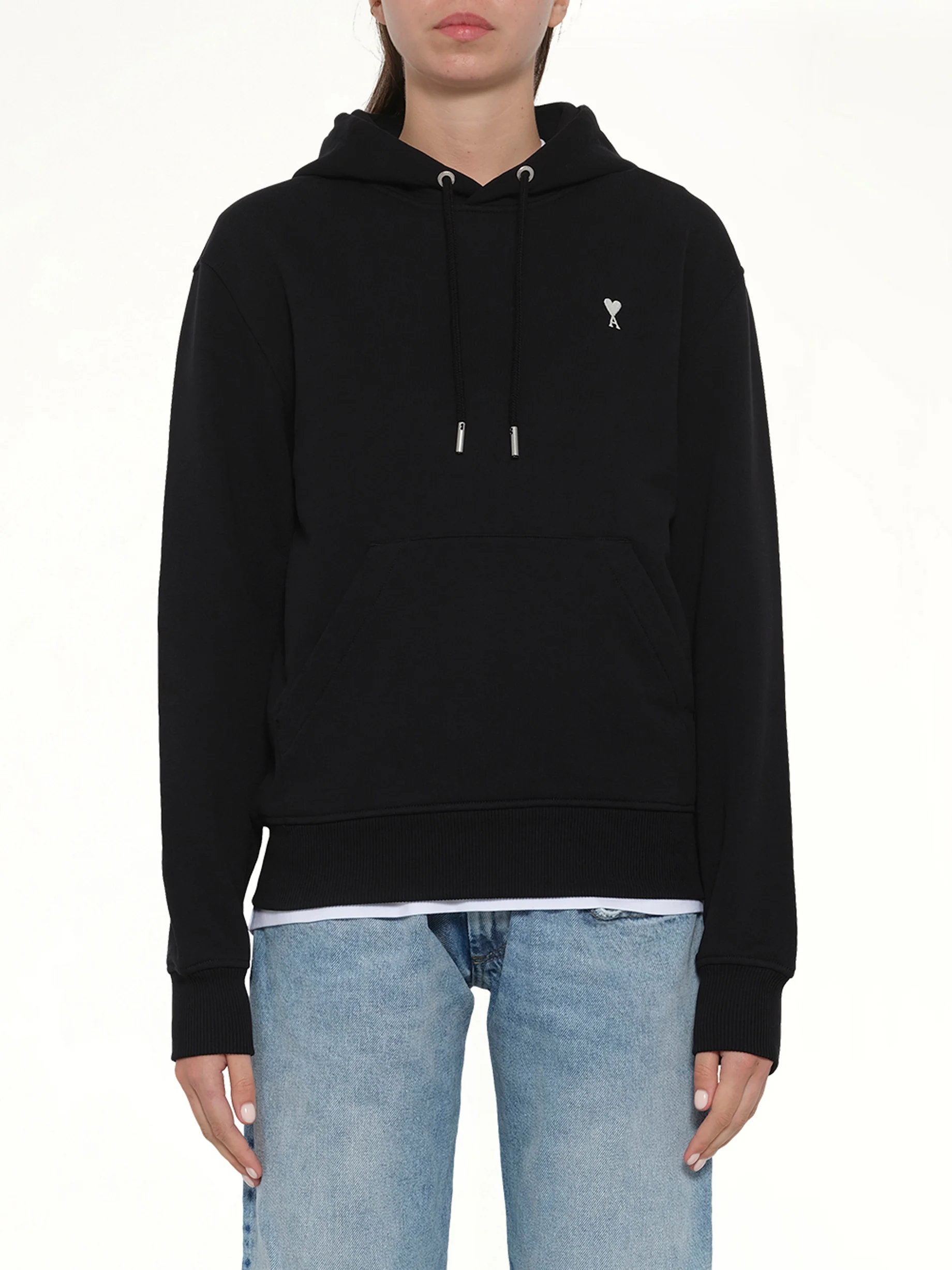 Contrasted ADC Hoodie in Black - Image 8