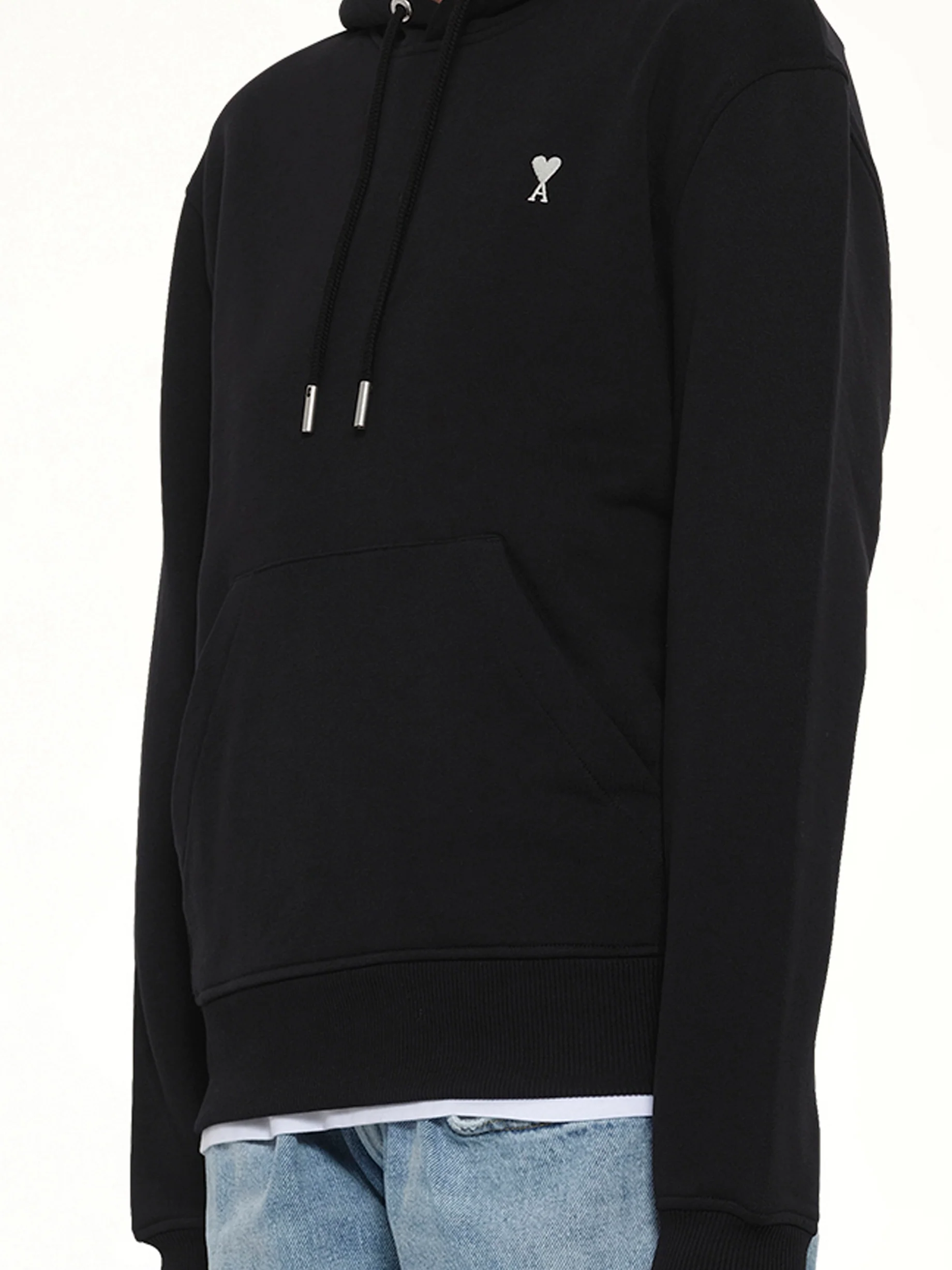 Contrasted ADC Hoodie in Black - Image 9