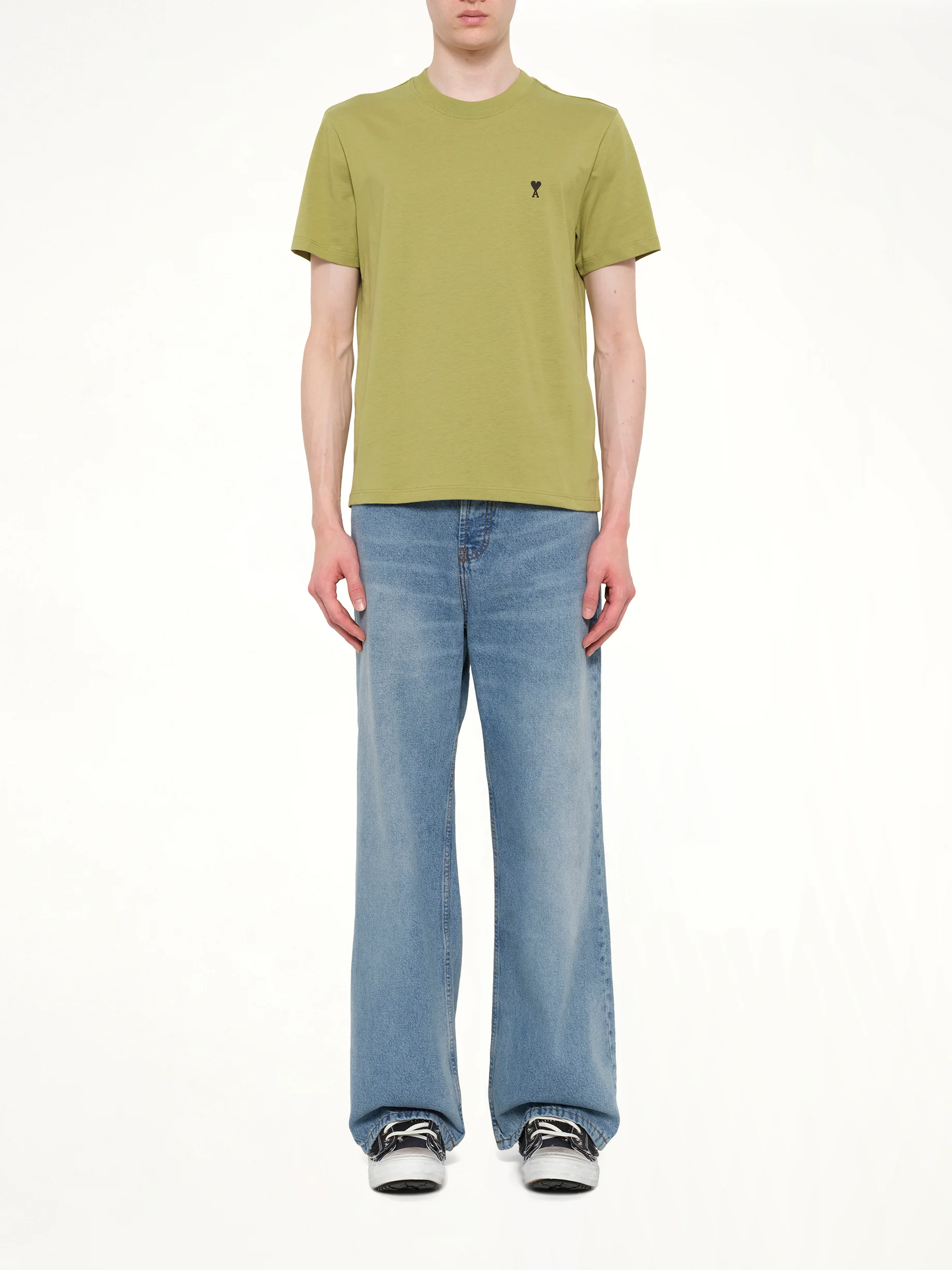 Contrasted ADC T-Shirt in Matcha - Image 7