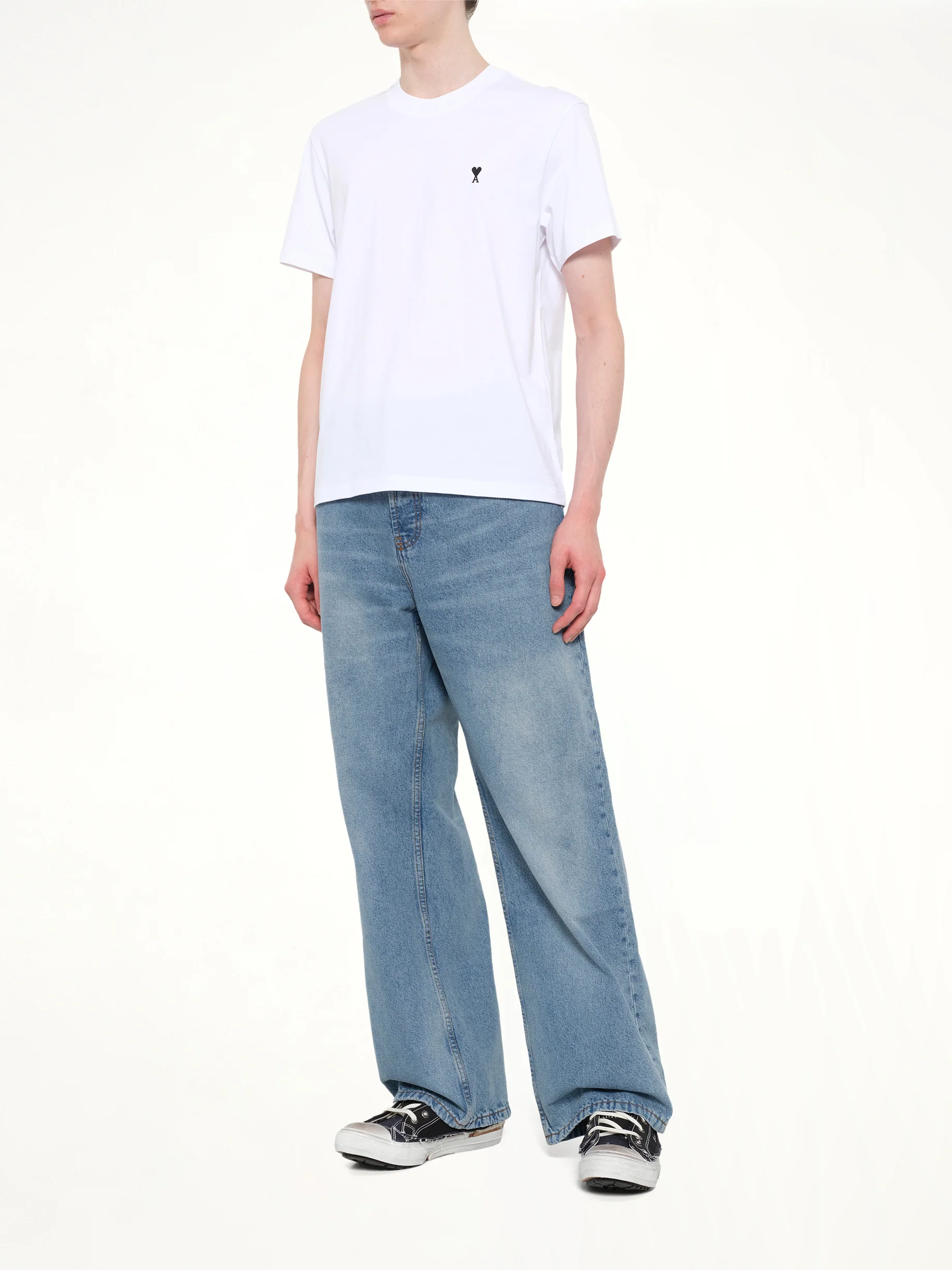 Contrasted ADC T-Shirt in White - Image 4