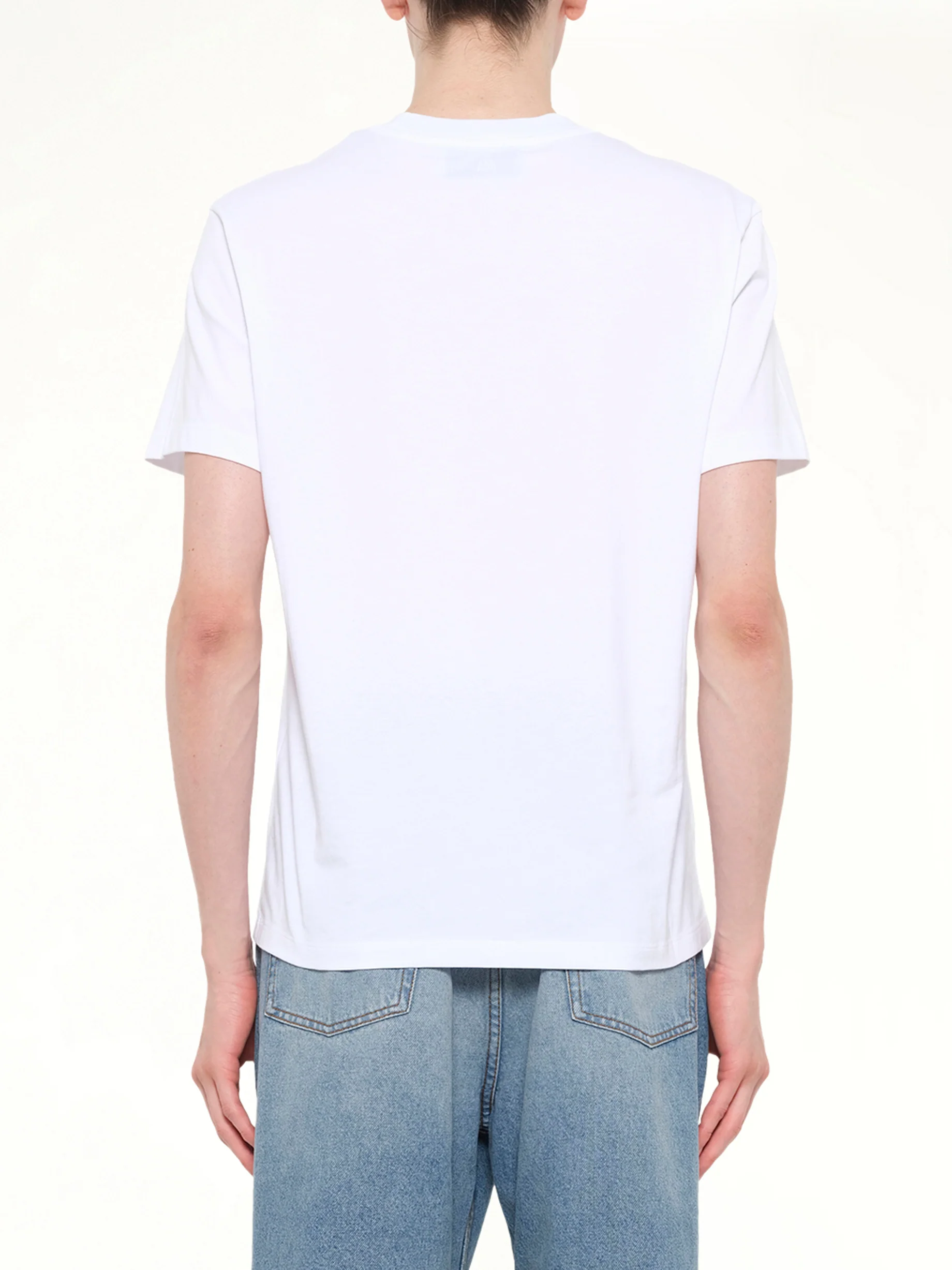 Contrasted ADC T-Shirt in White - Image 5