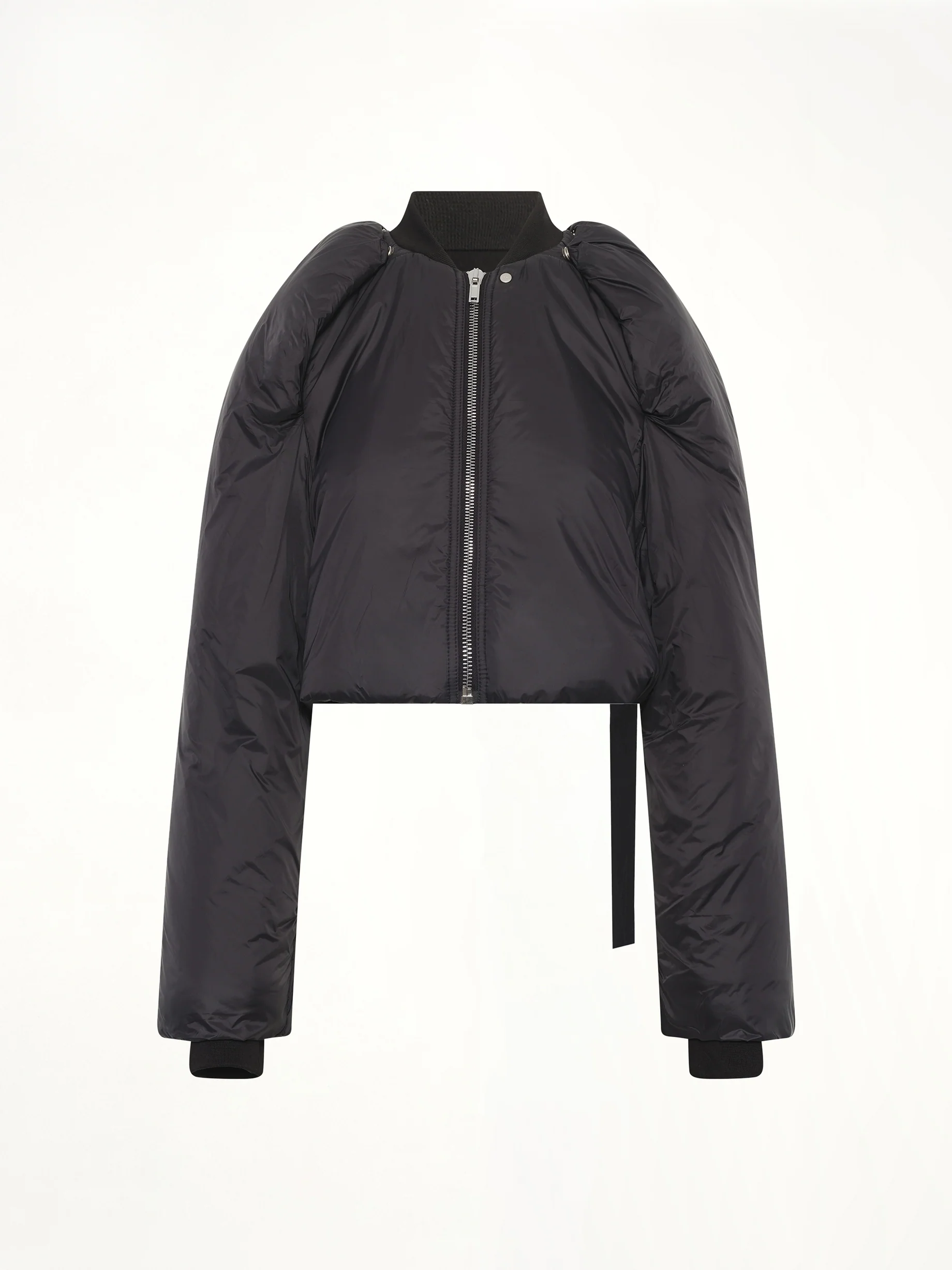 Convertible Padded Jacket in Black - Image 2