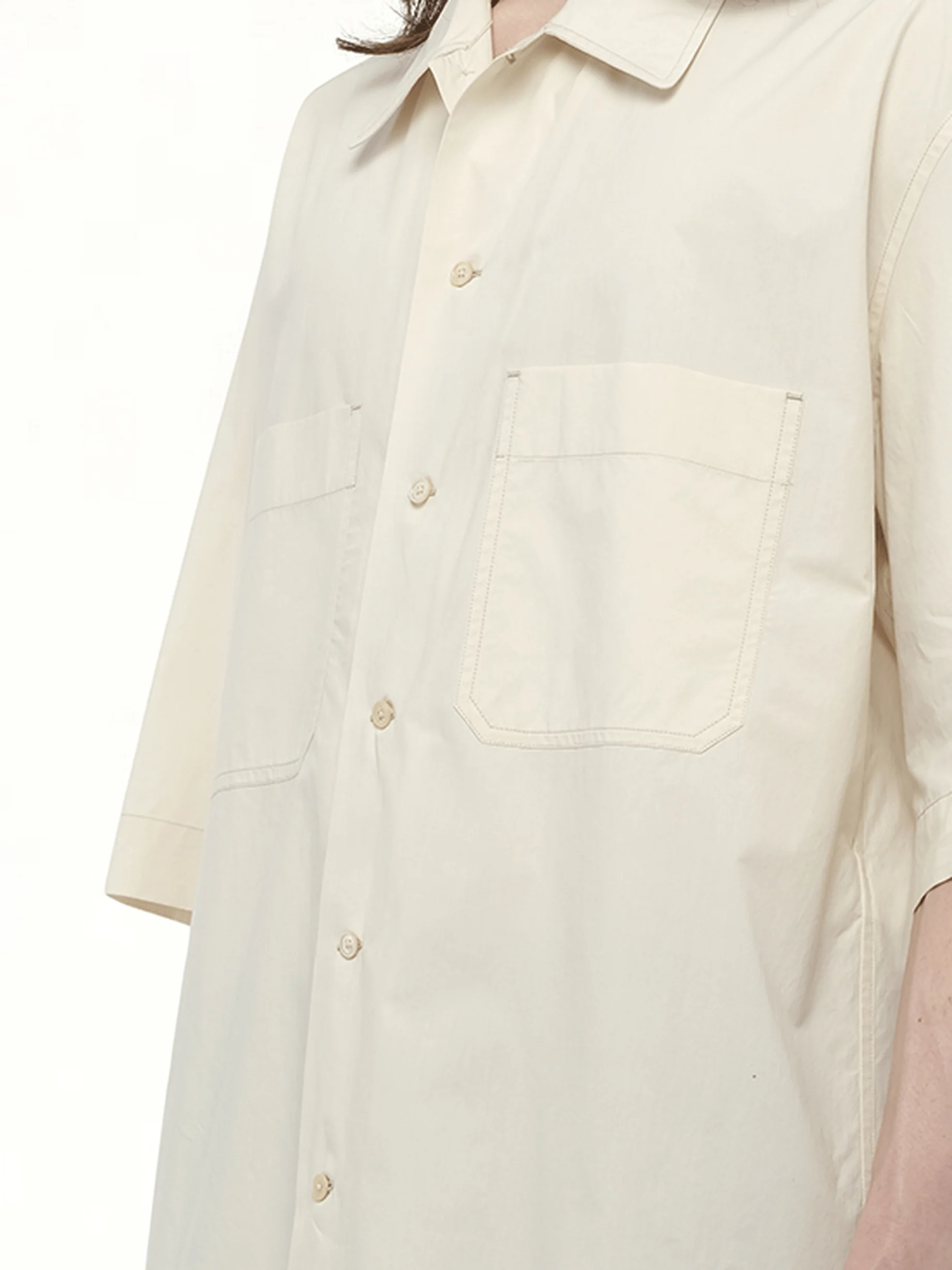 Convertible Shirt Warm Beige - Image 3