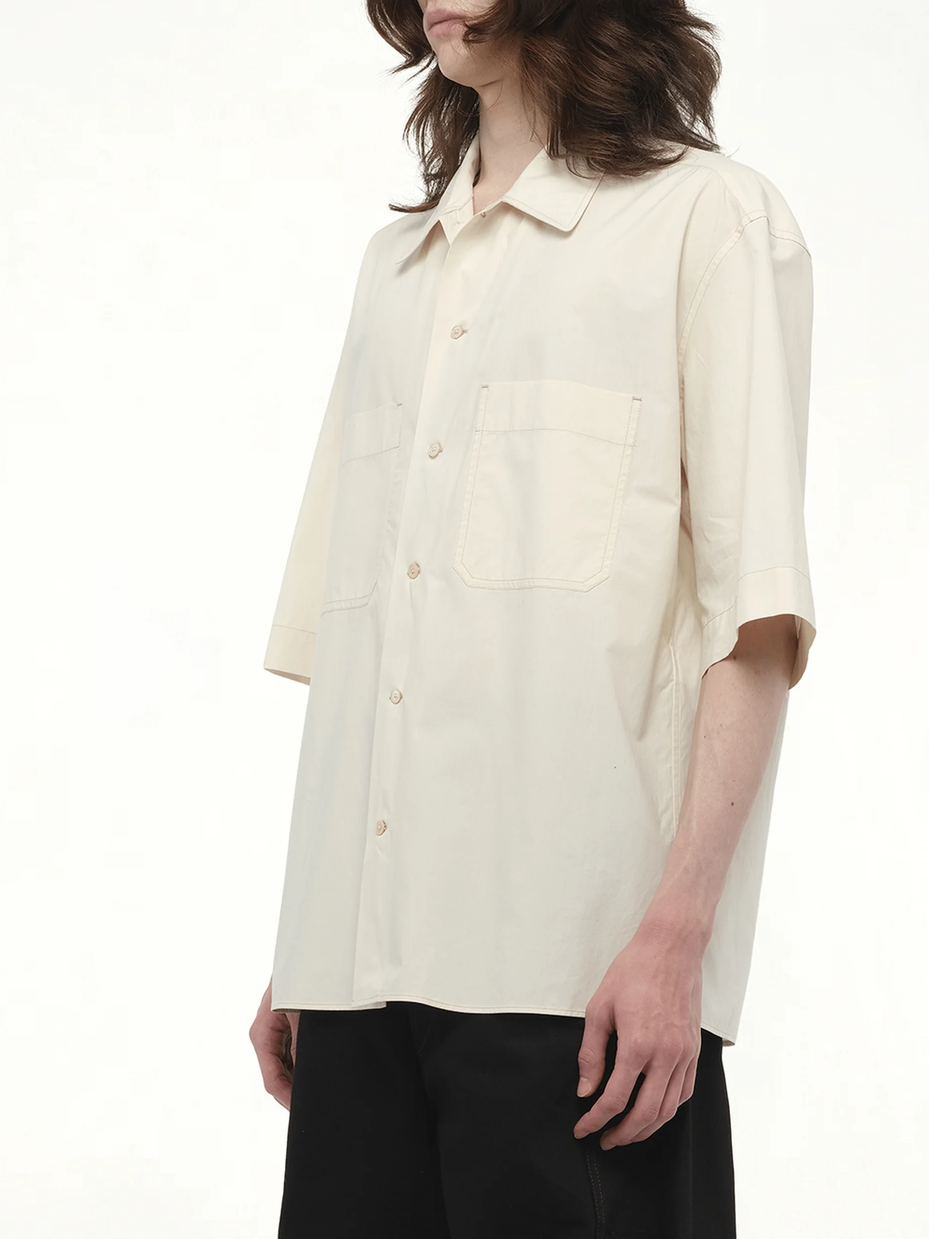 Convertible Shirt Warm Beige - Image 5
