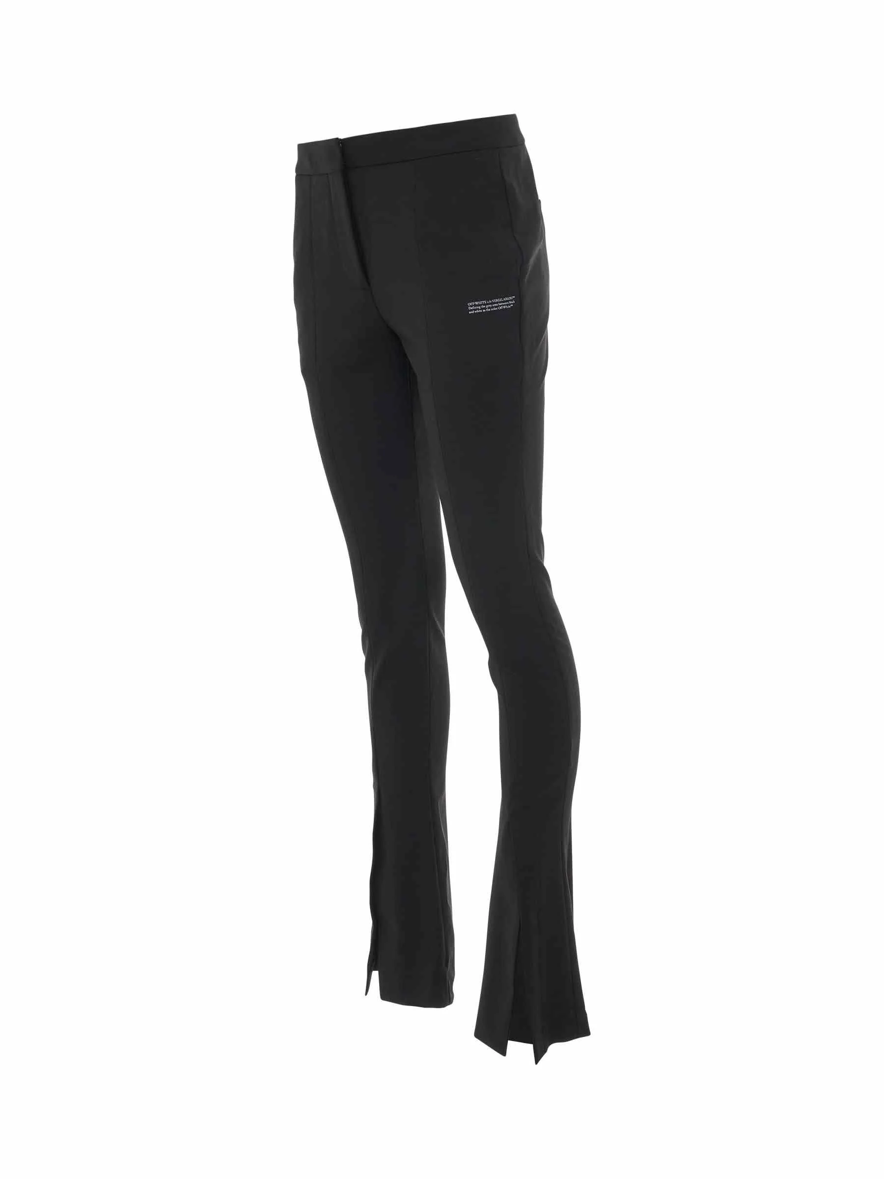 Corporate Tailored Pant in Black/White - Image 2