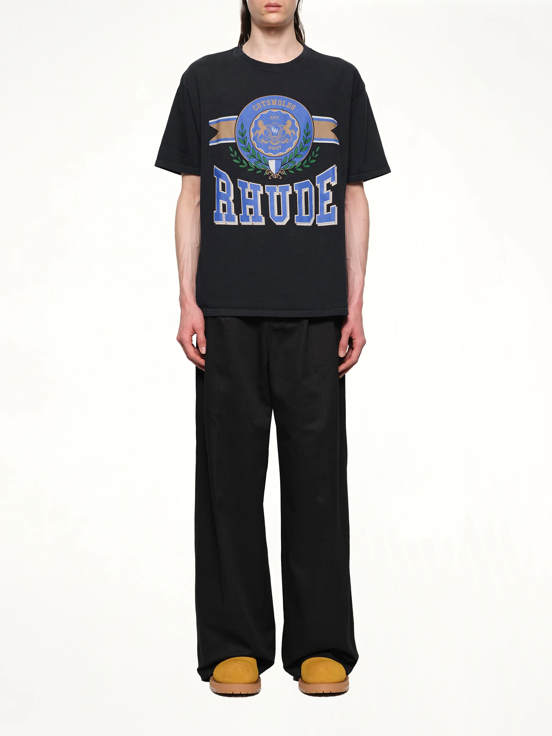 Cotswold Crest T-Shirt in Vintage Black - Image 7