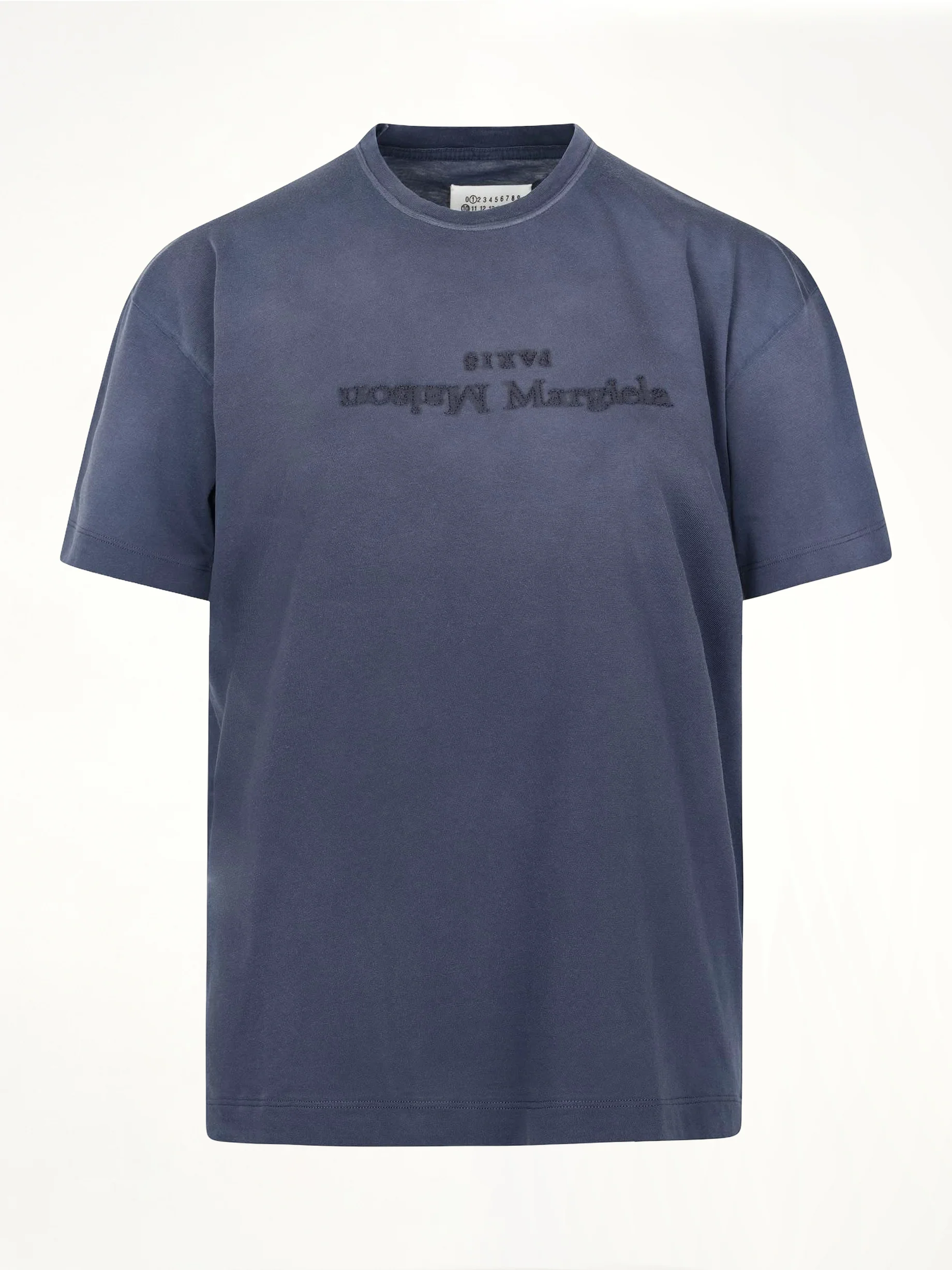 Cotton Jersey Logo T-Shirt in Blue