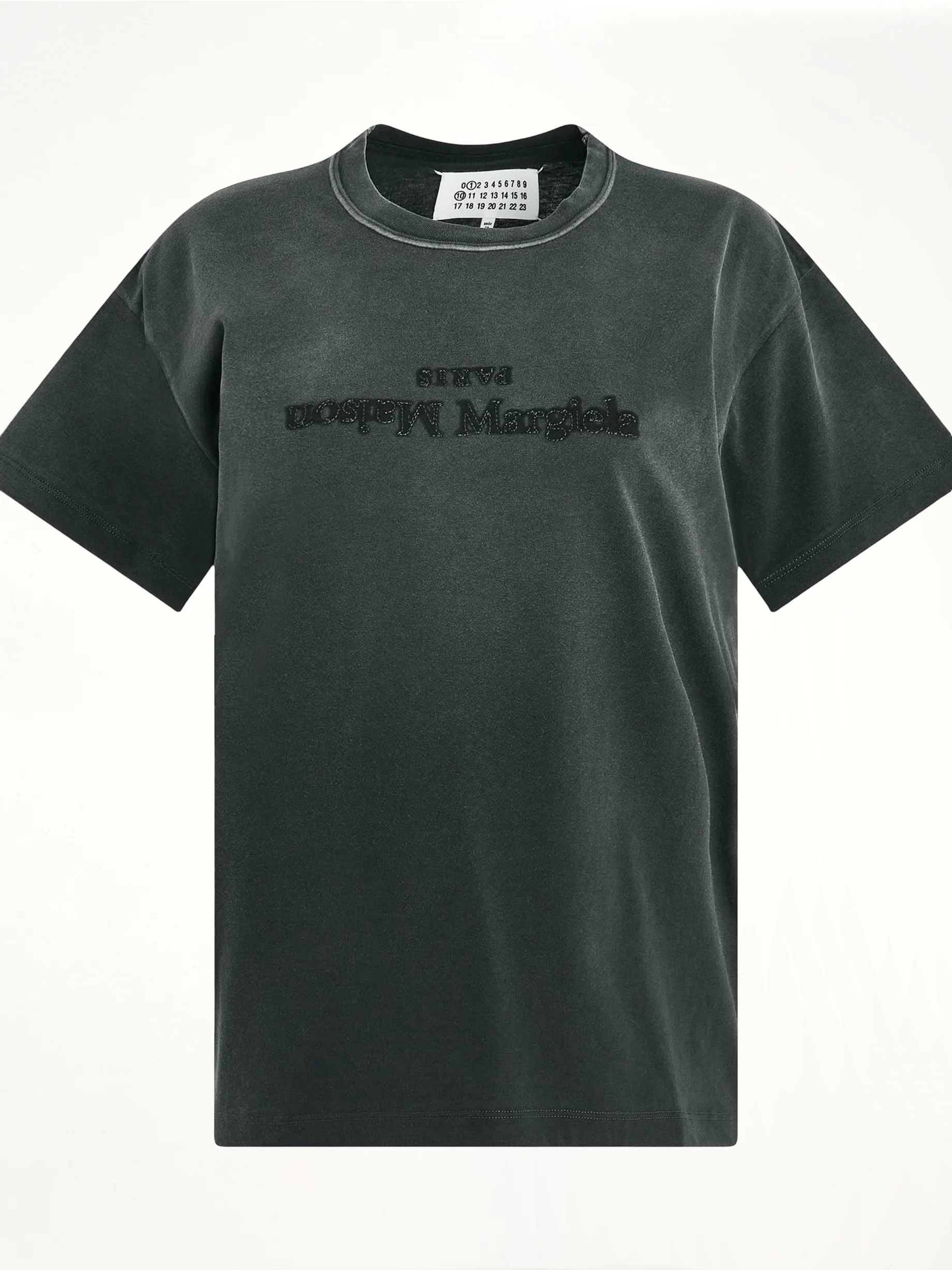 Reverse Logo T-Shirt in Black - Image 2