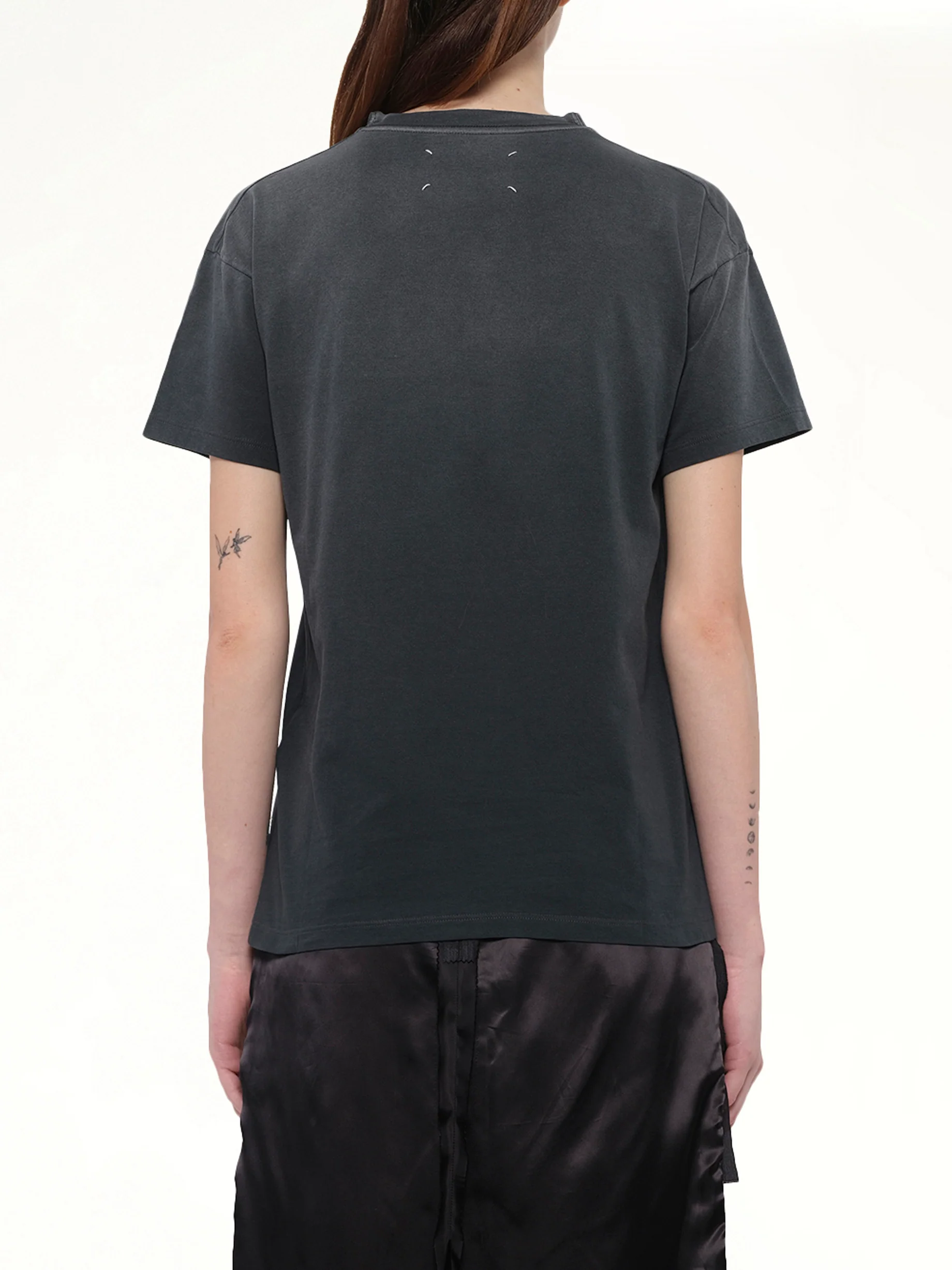 Reverse Logo T-Shirt in Black - Image 5