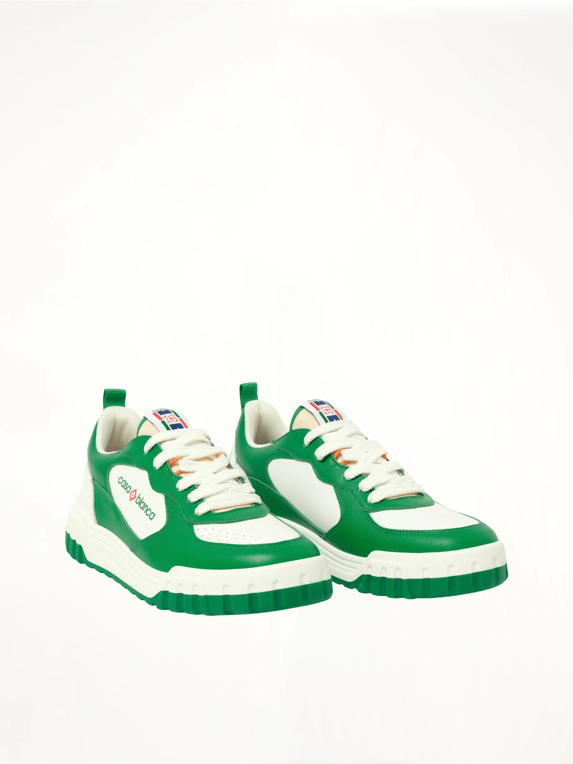 Court Sneaker in Green - Image 2