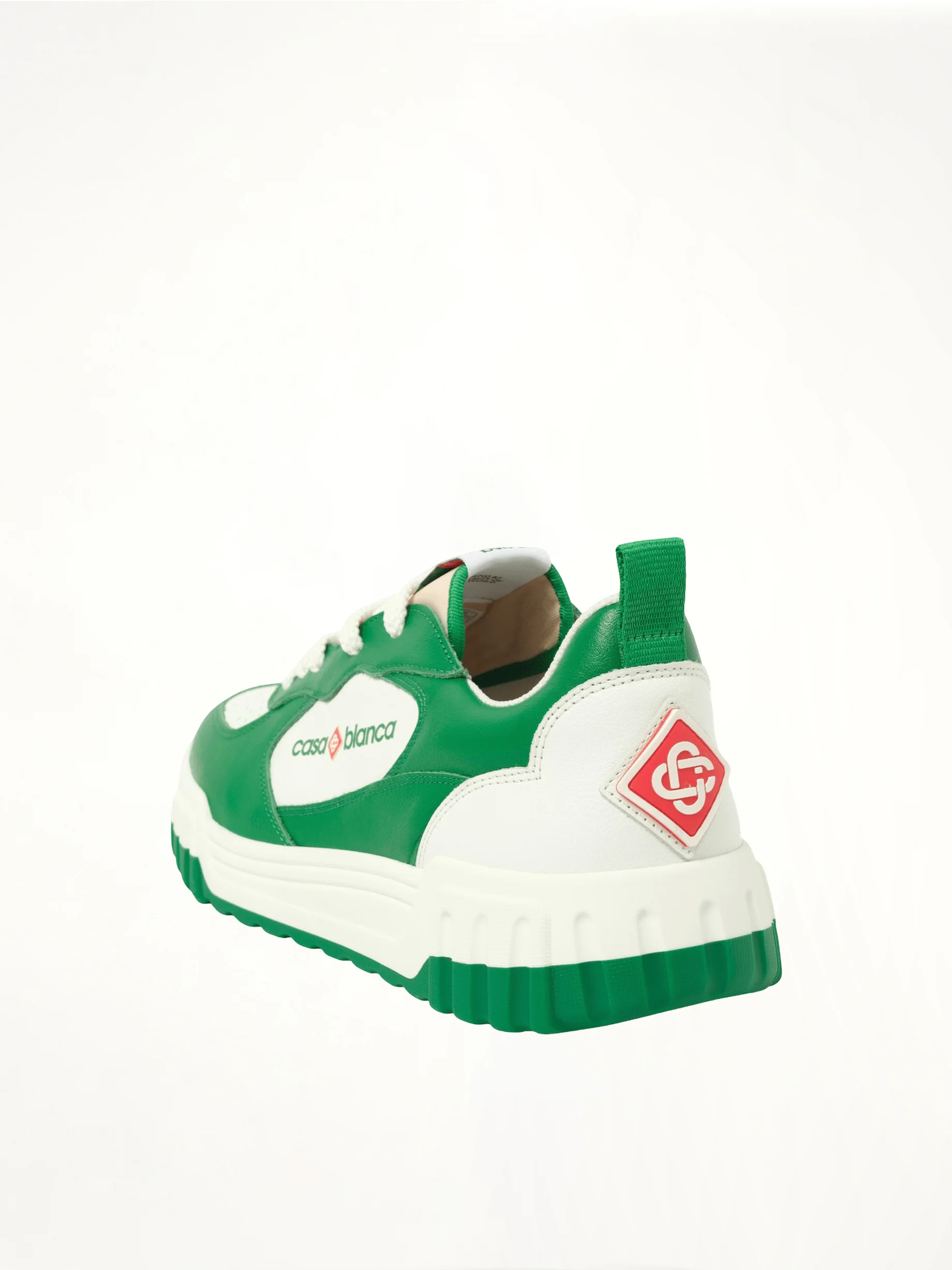 Court Sneaker in Green - Image 3