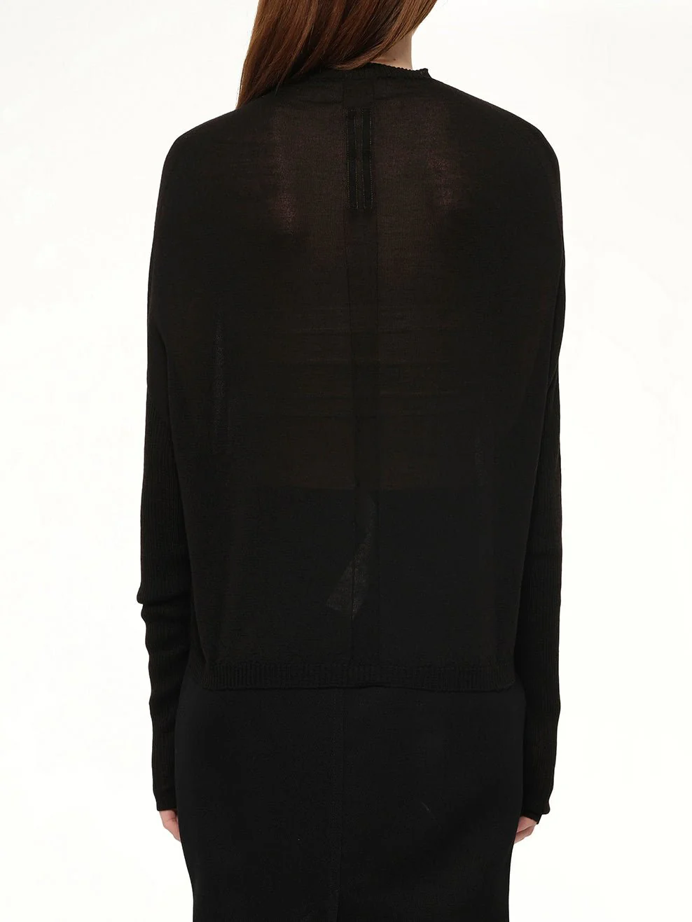 Crater Knit Sweater in Black - Image 5