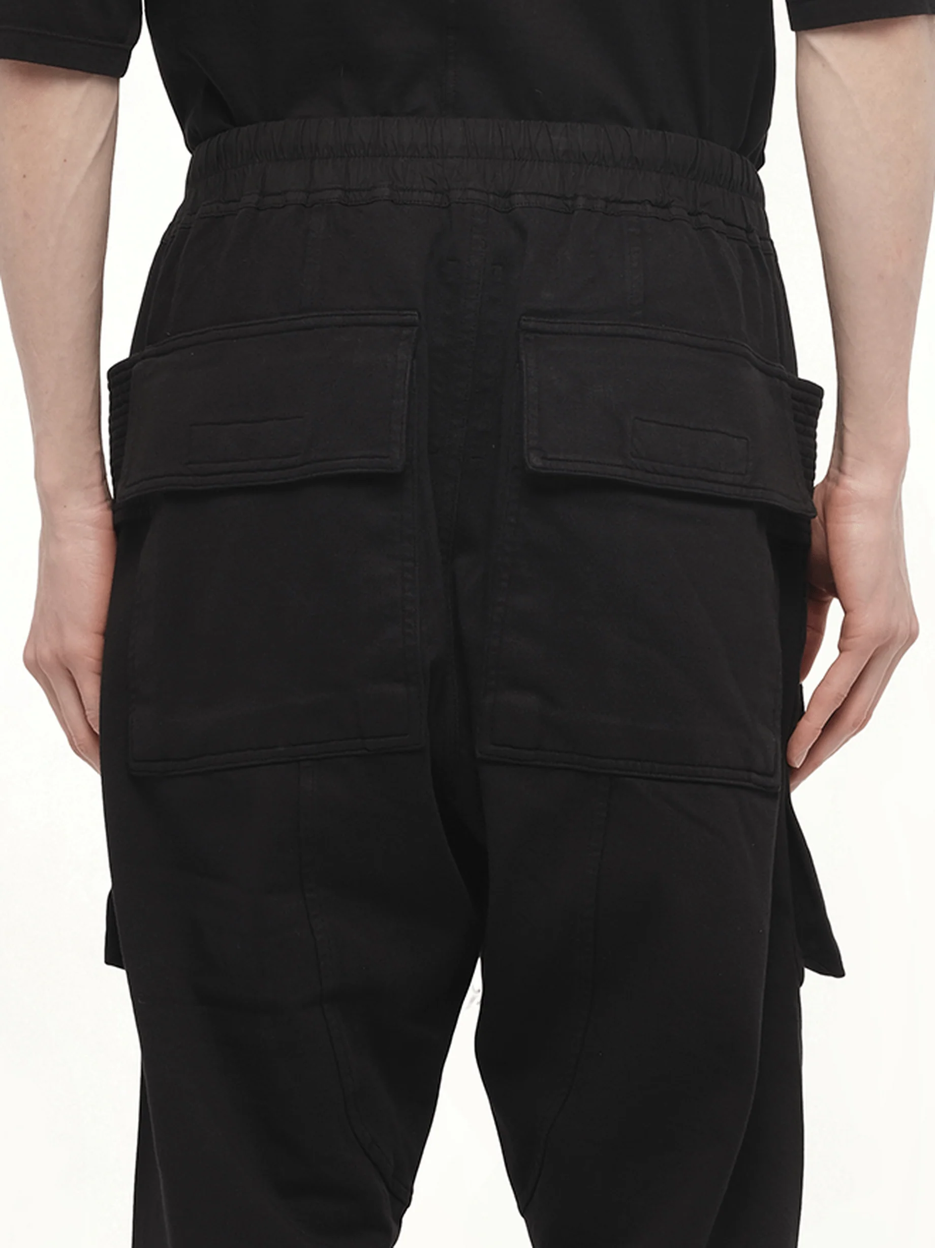 Creatch Cargo Drawstring in Black - Image 3