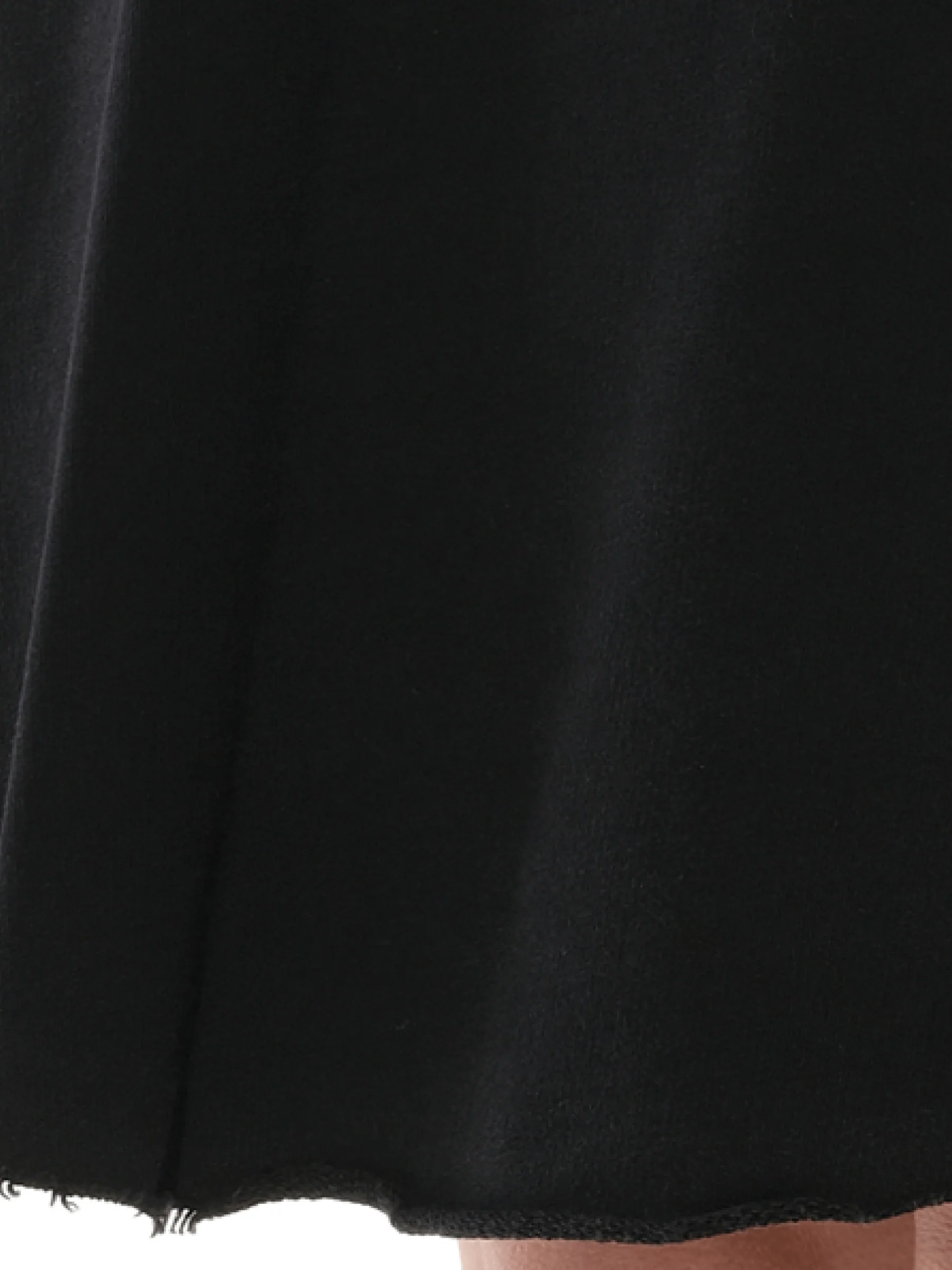 Creatures Hooded Dress in Black - Image 3