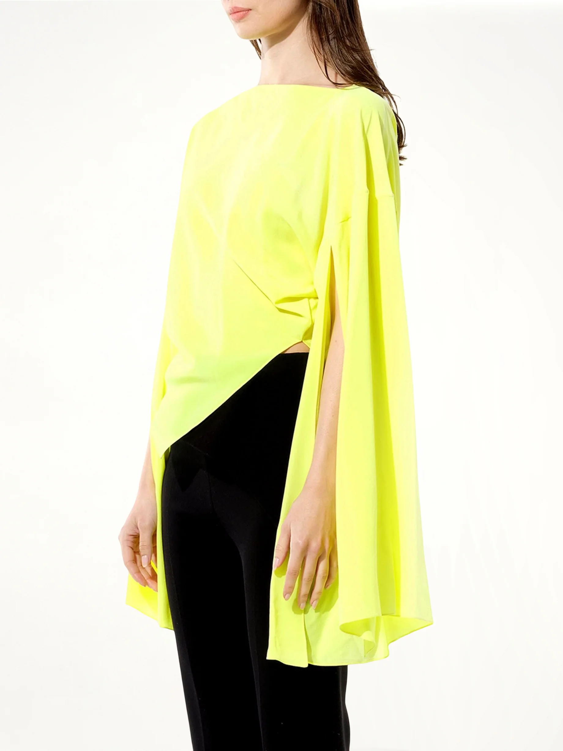 Crepe Top in Yellow - Image 5