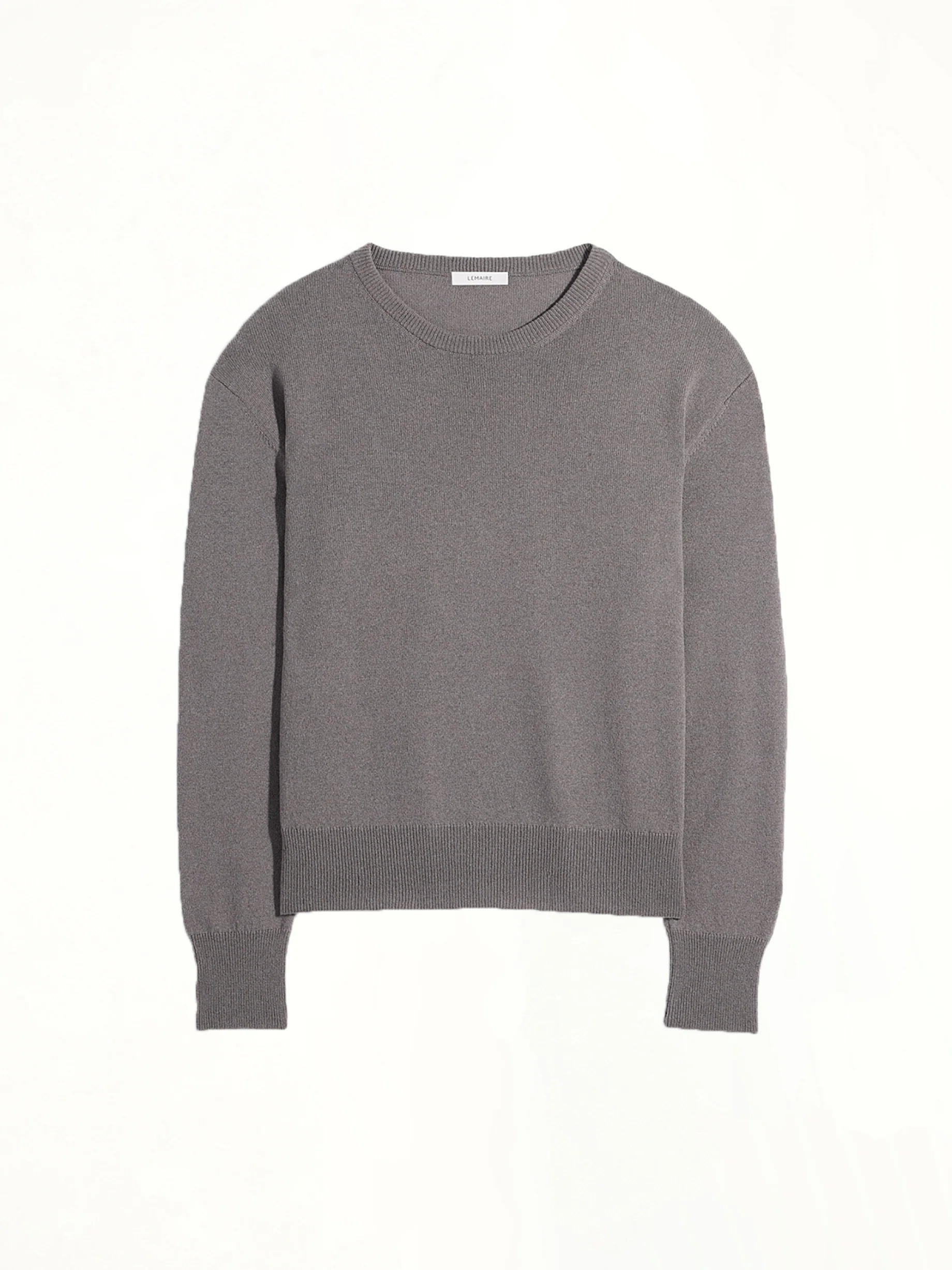 Crew Neck Sweater in Wolf - Image 2