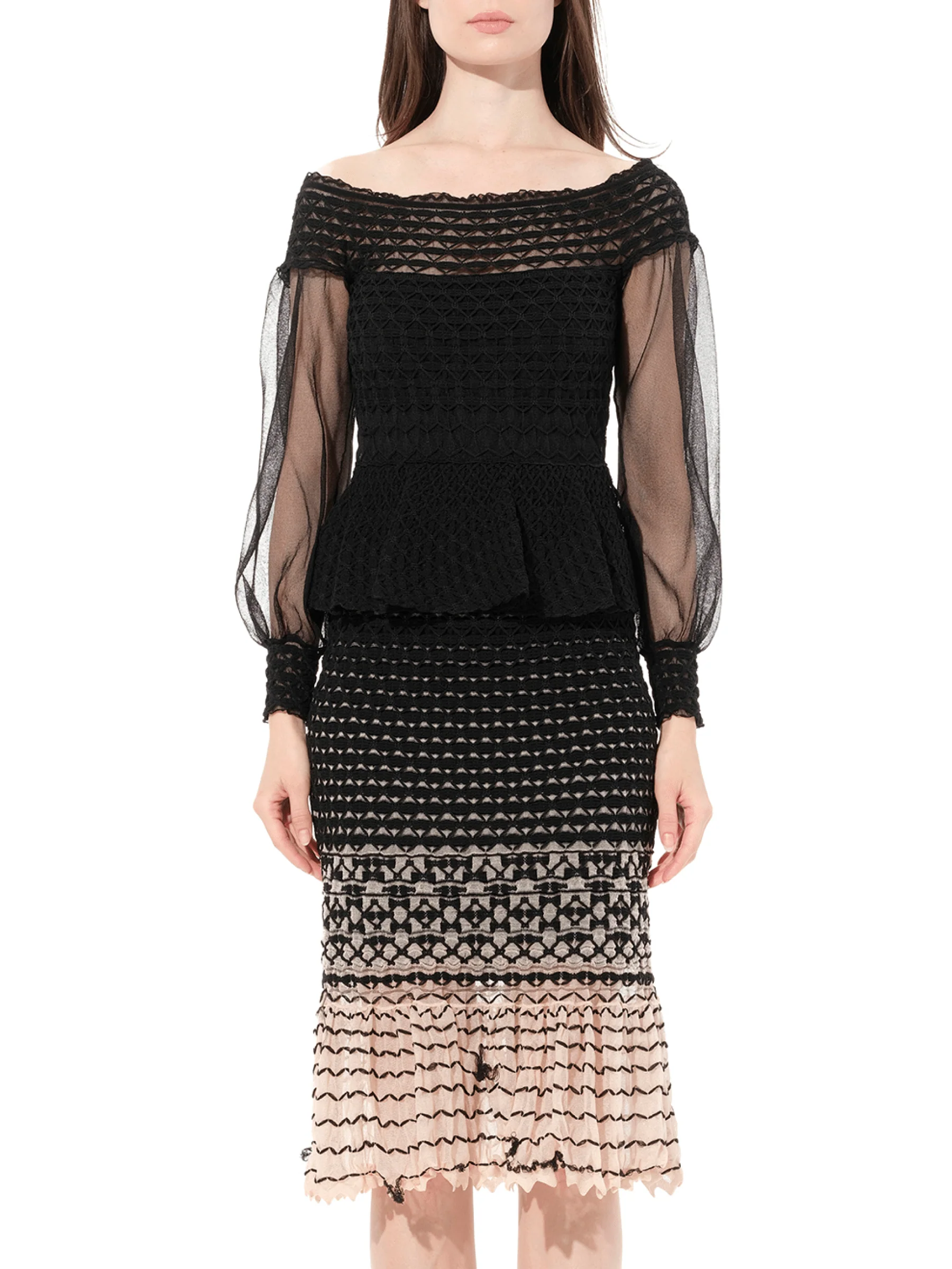 Criss Cross Dress in Black