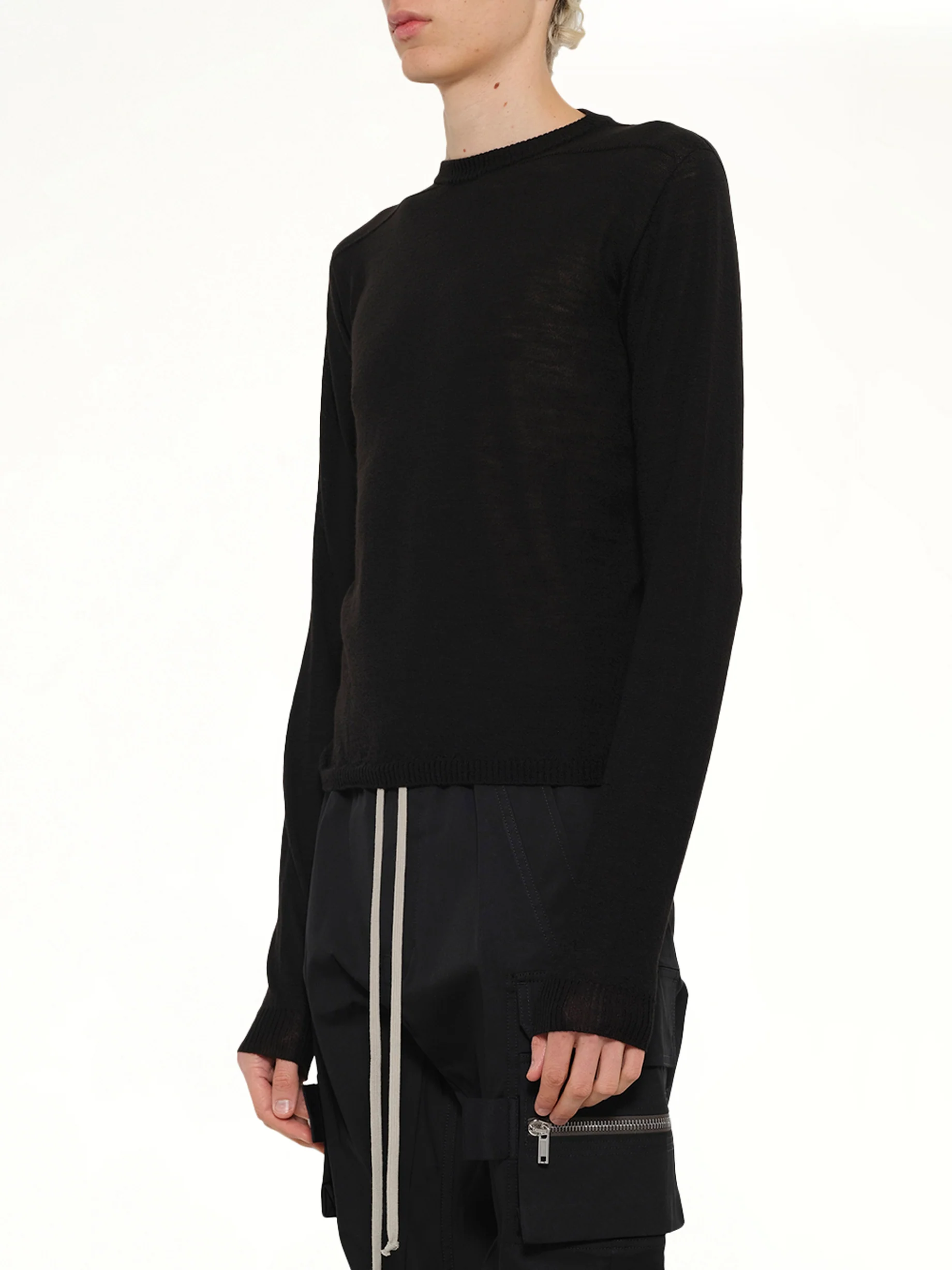 Cropped Biker in Black - Image 3