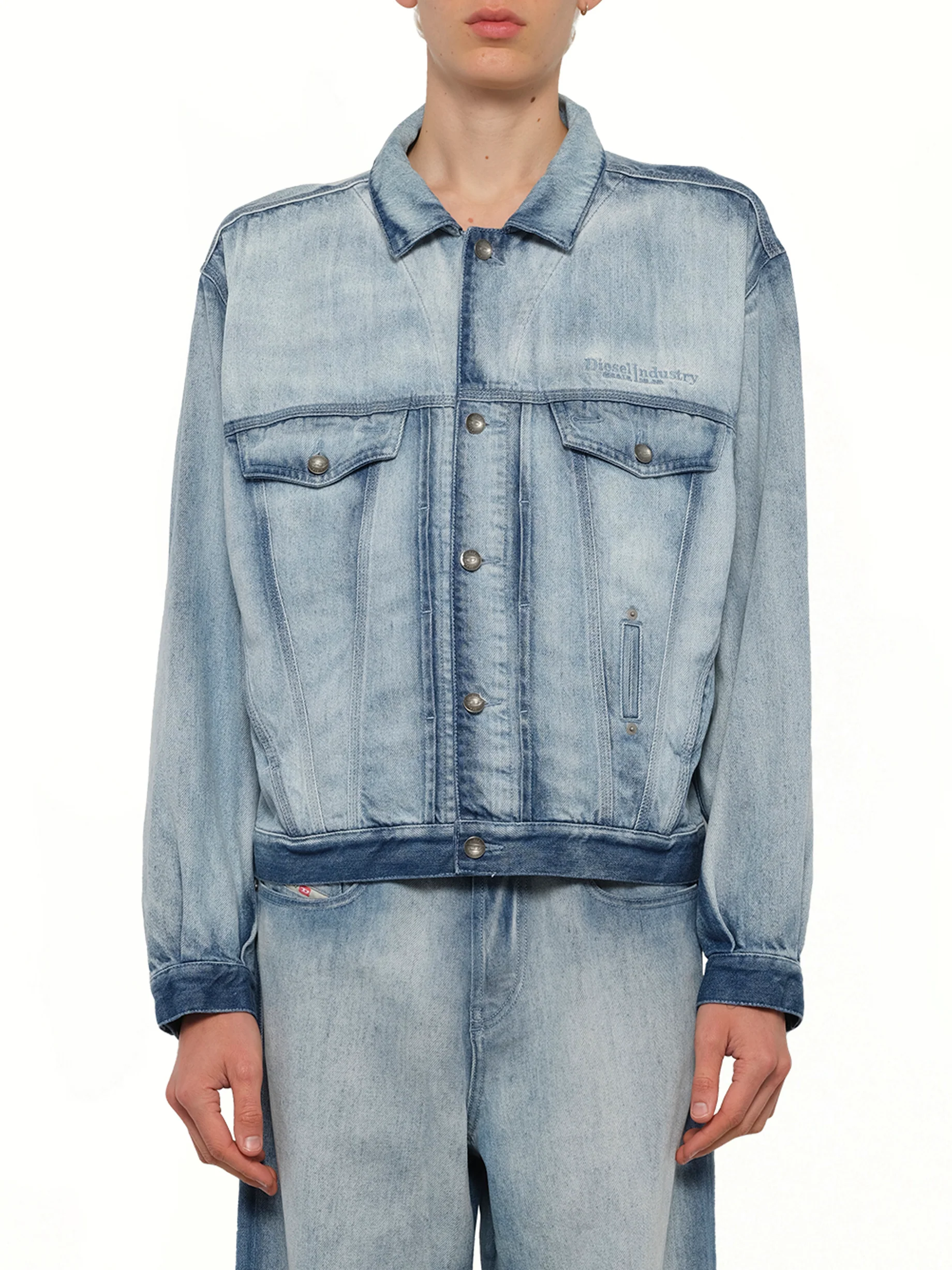 D-DENVER-FSI1 Denim Jacket in Blue