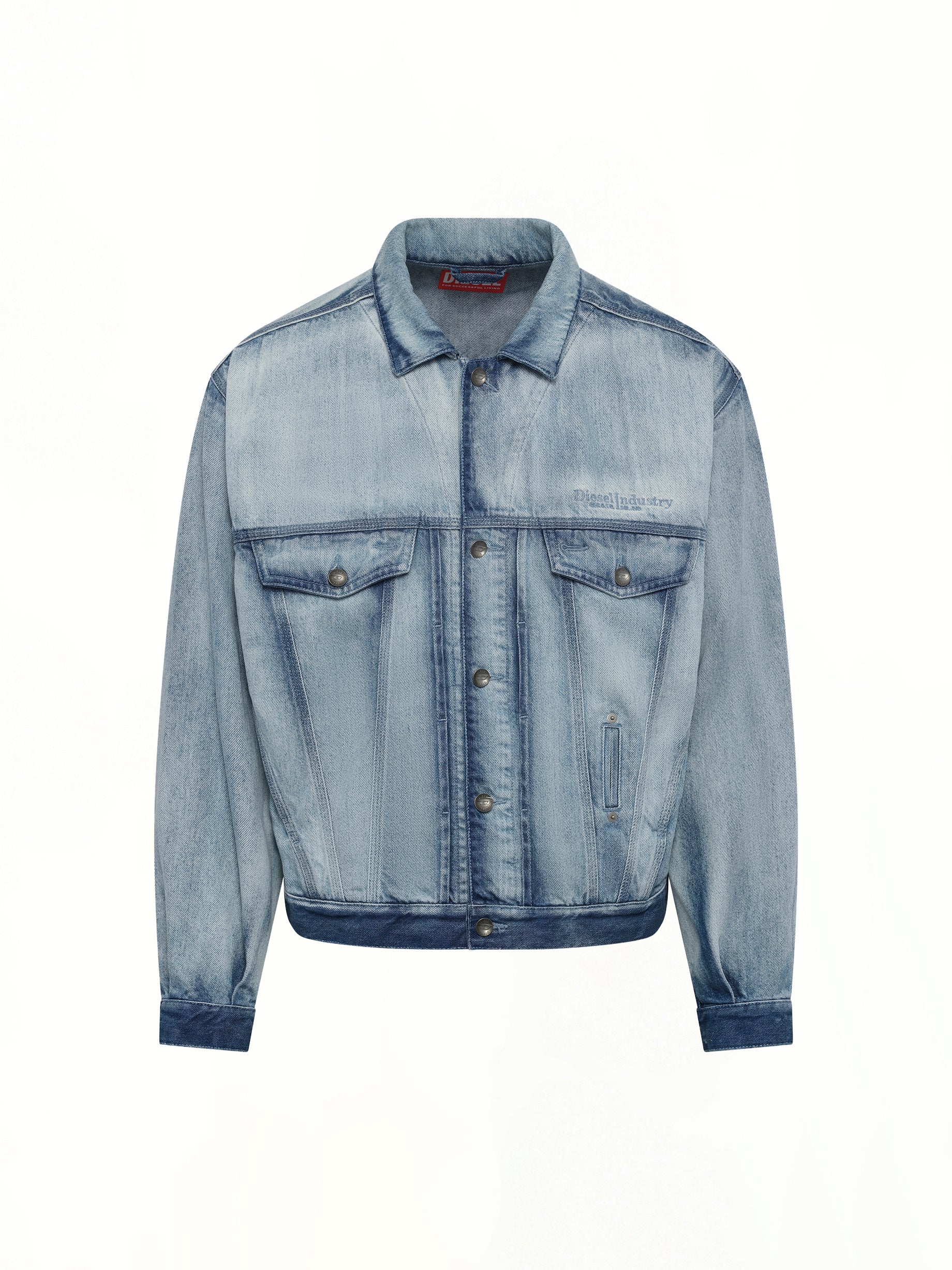 D-DENVER-FSI1 Denim Jacket in Blue - Image 2