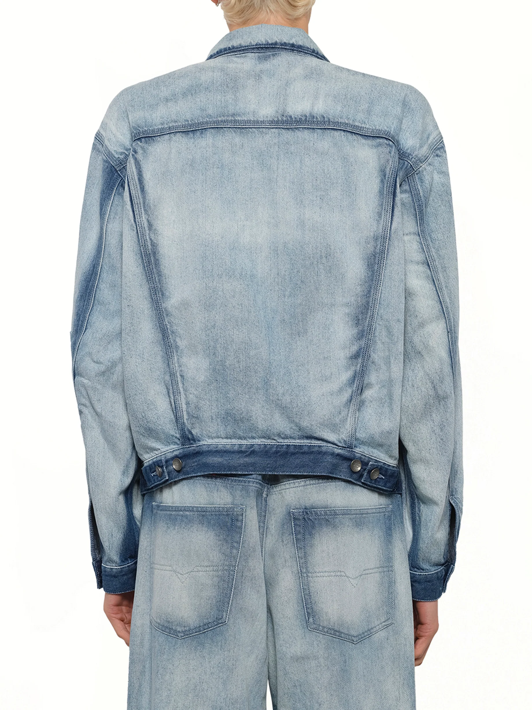 D-DENVER-FSI1 Denim Jacket in Blue - Image 5