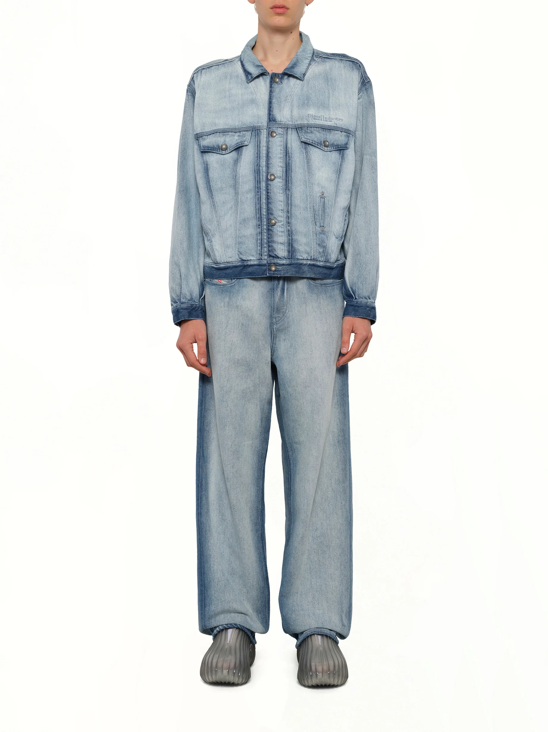 D-DENVER-FSI1 Denim Jacket in Blue - Image 7