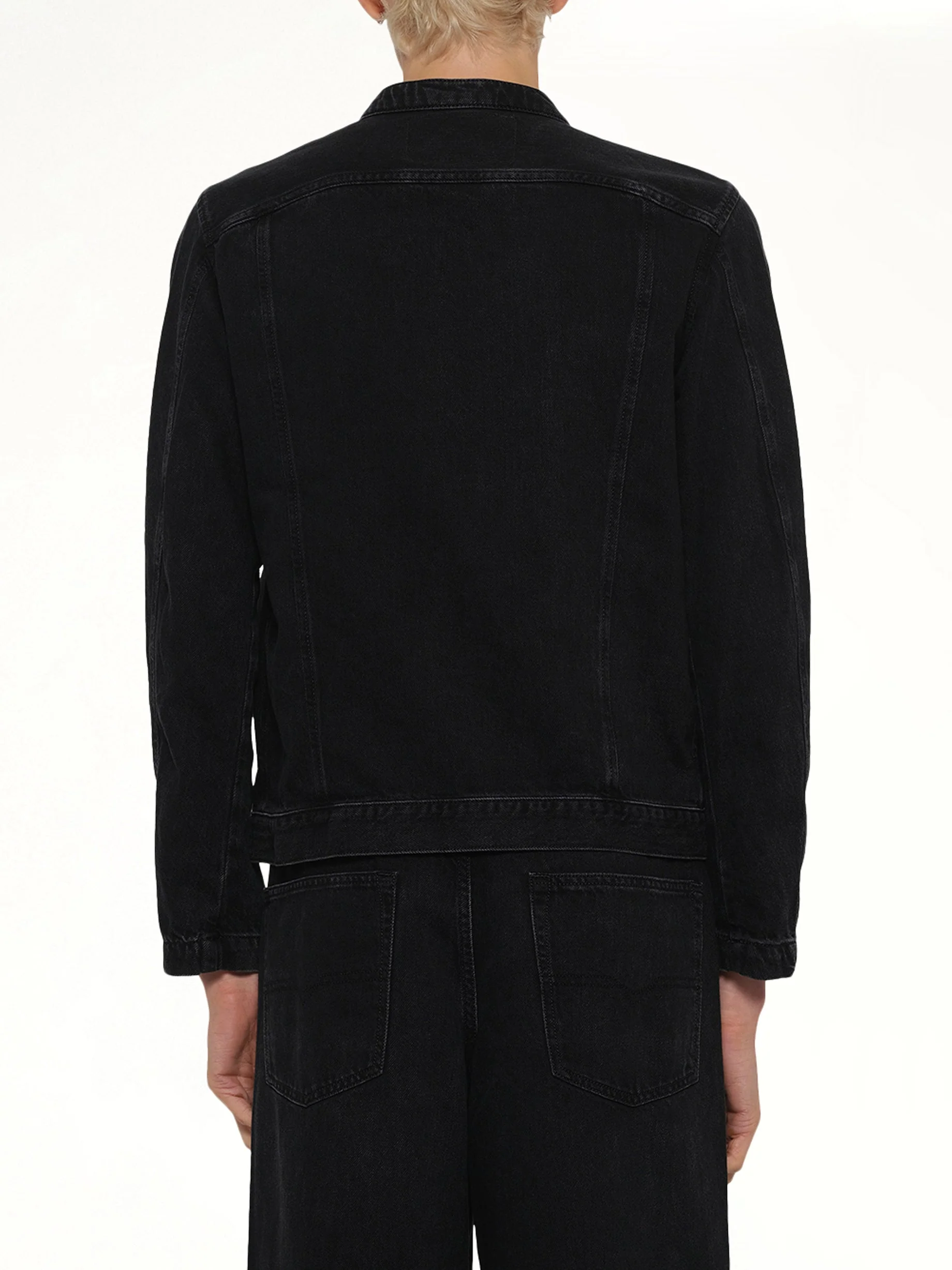 D-GLORY Denim Jacket in Black - Image 5