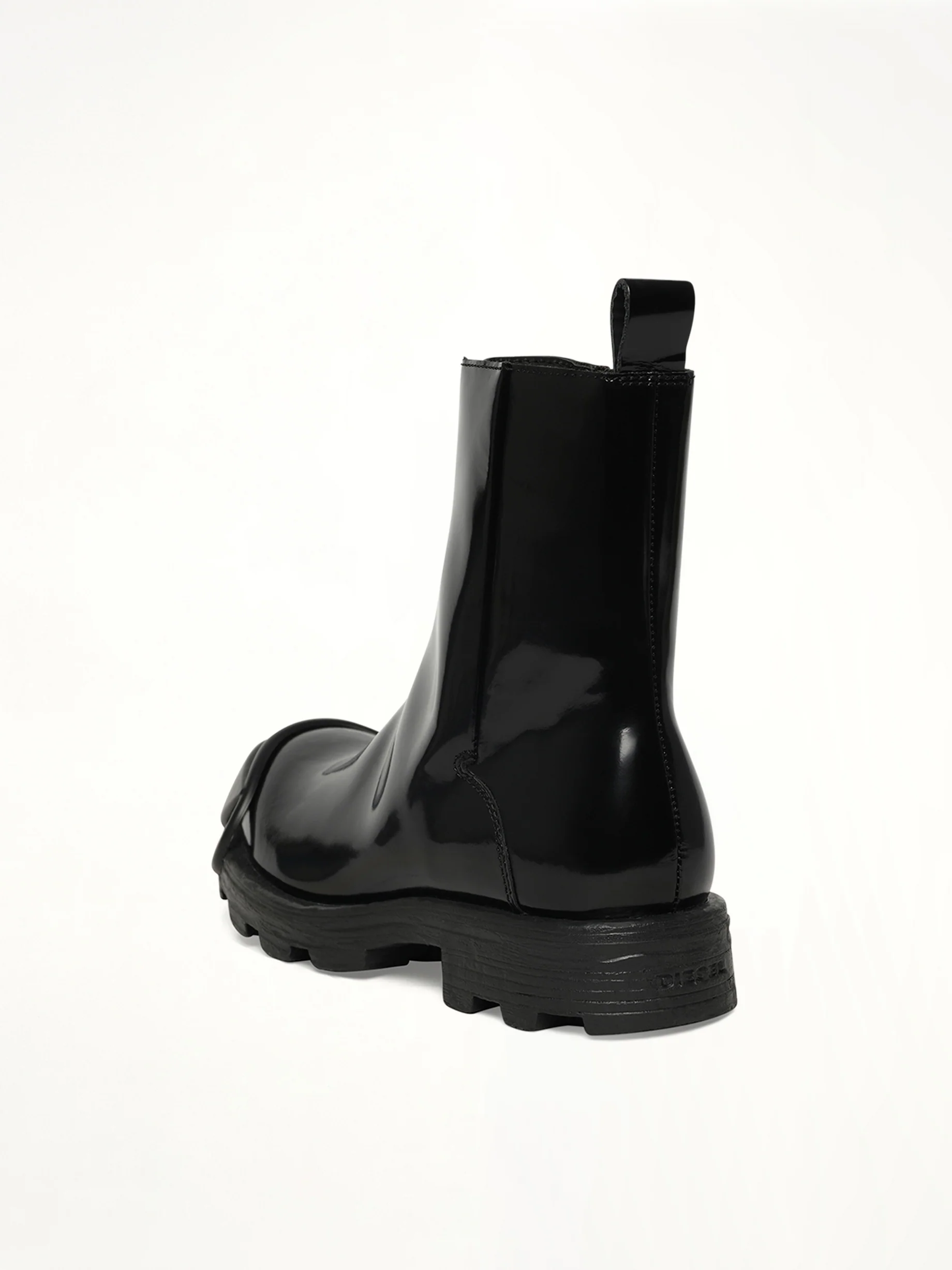 D-HAMMER Zip Boots in Black - Image 3