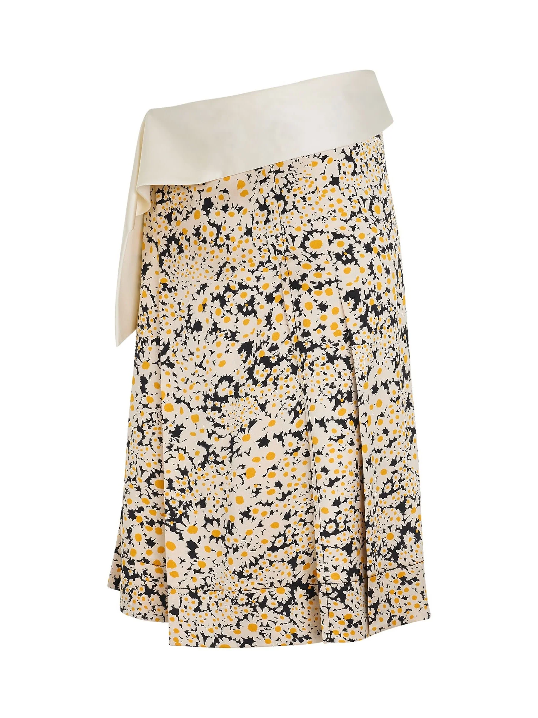 Daisy Print Skirt in Multicolor - Image 2