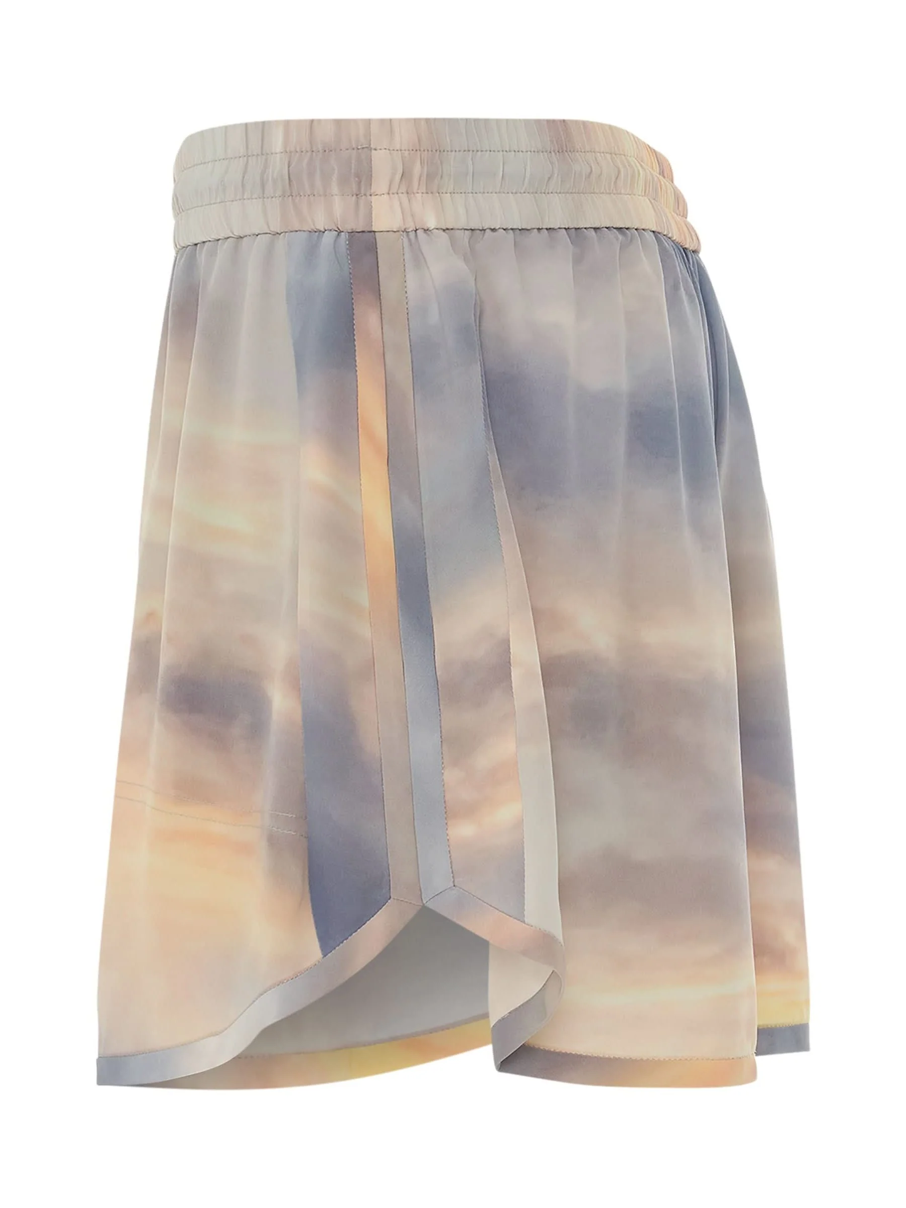 Daybreak Explorer Shorts in Blue/Yellow - Image 3