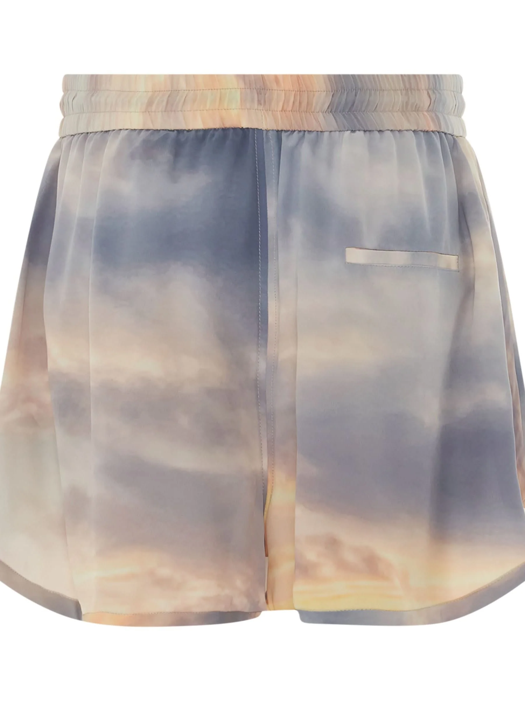 Daybreak Explorer Shorts in Blue/Yellow - Image 4